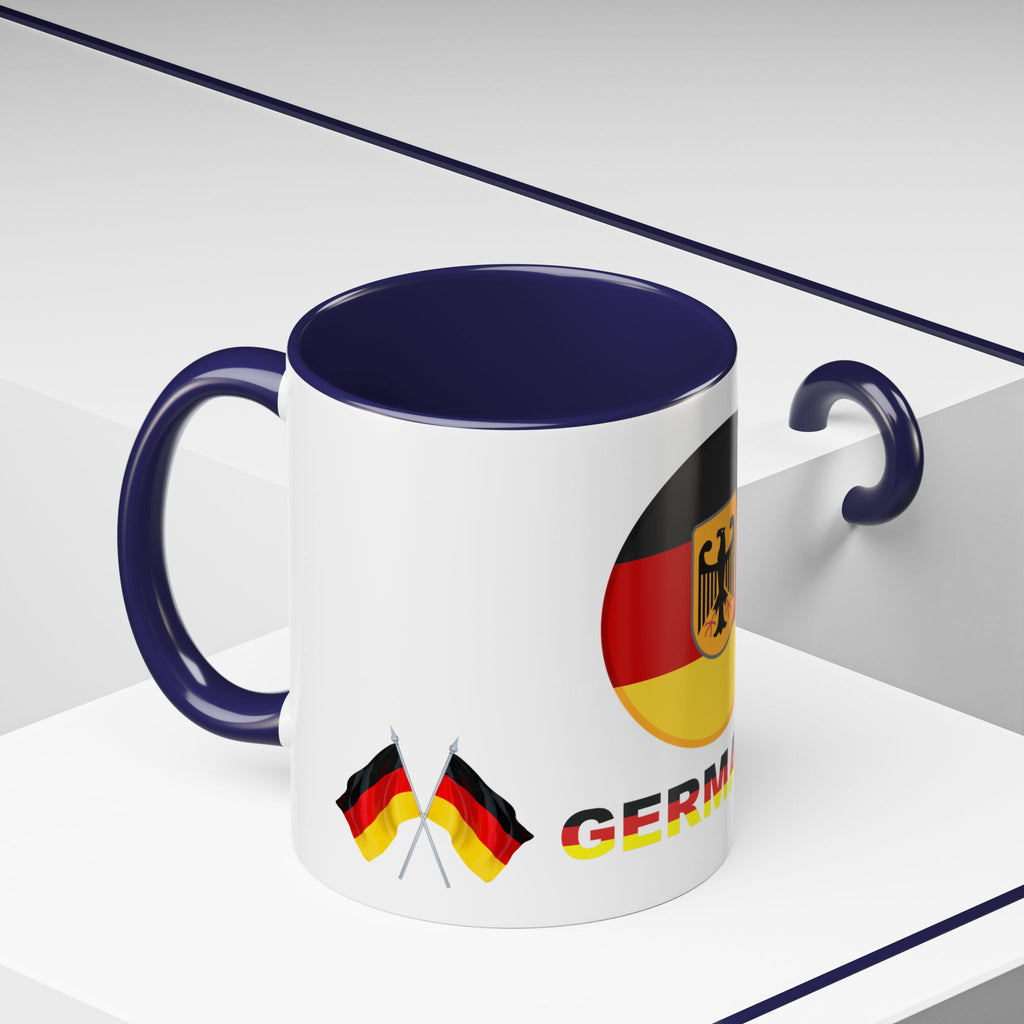 Germany Flag Coffee Mug — German Pride Accent Mug (11/15oz)