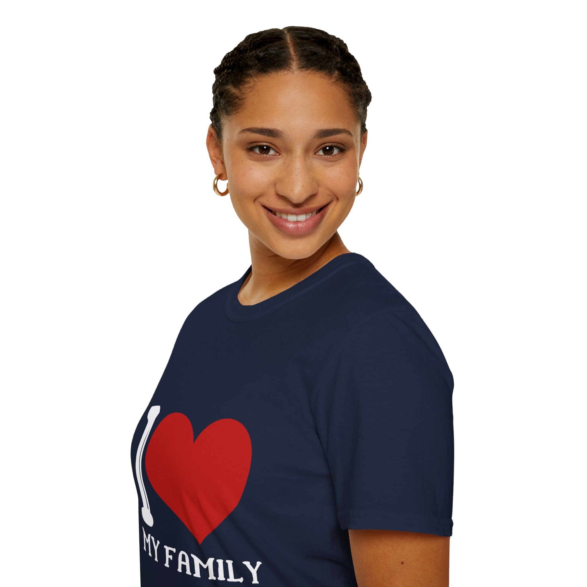 I  My Family T-Shirt — Family Love Tee for Parents & Kids