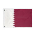 Qatar Double-Sided Flag - Outdoor & Indoor National Flag with Grommets