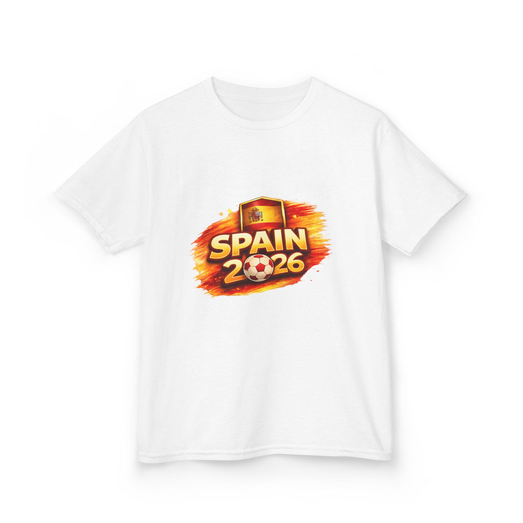 Spain Kids T-Shirt — Spain 2026 Soccer Fan Tee