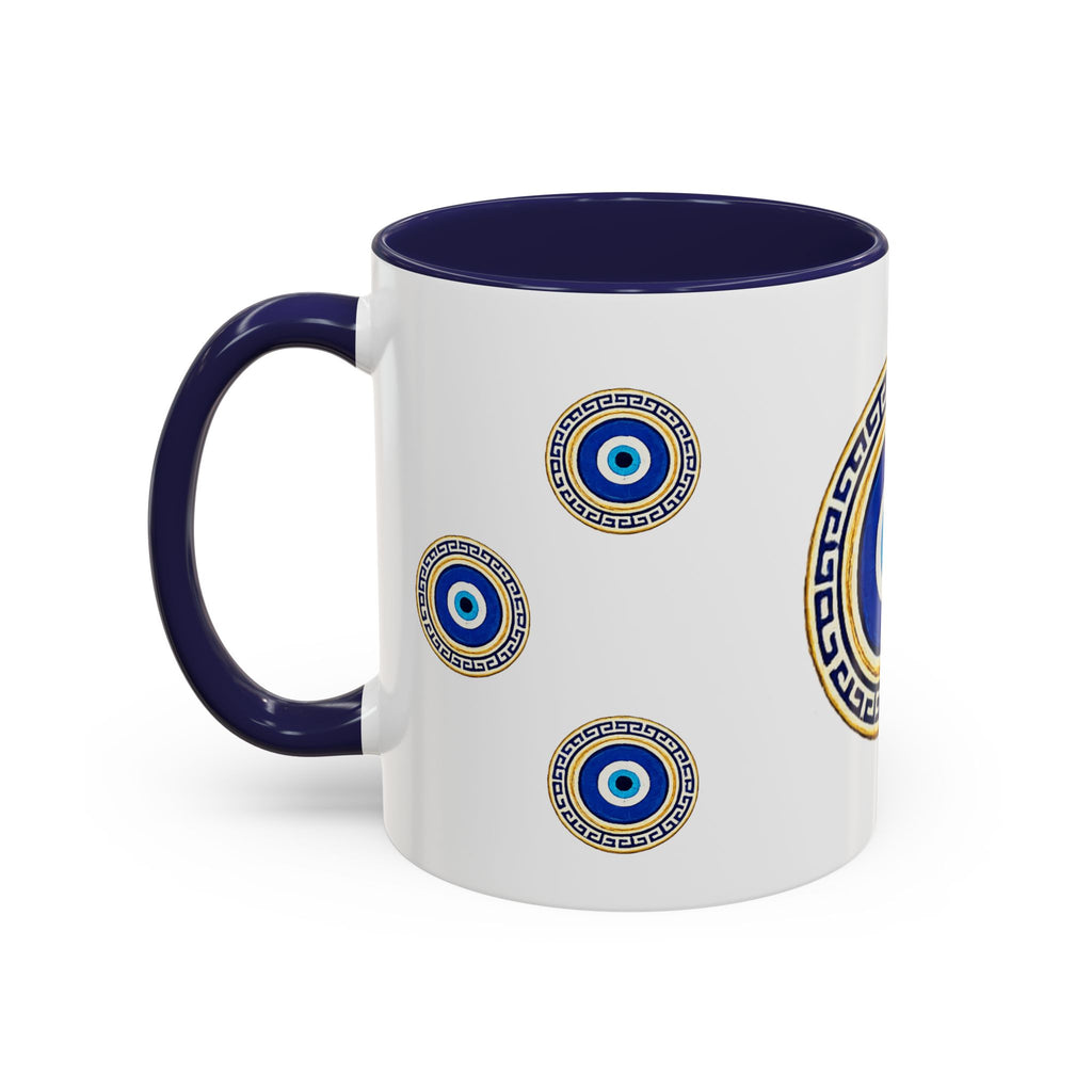 Evil Eye Accent Coffee Mug