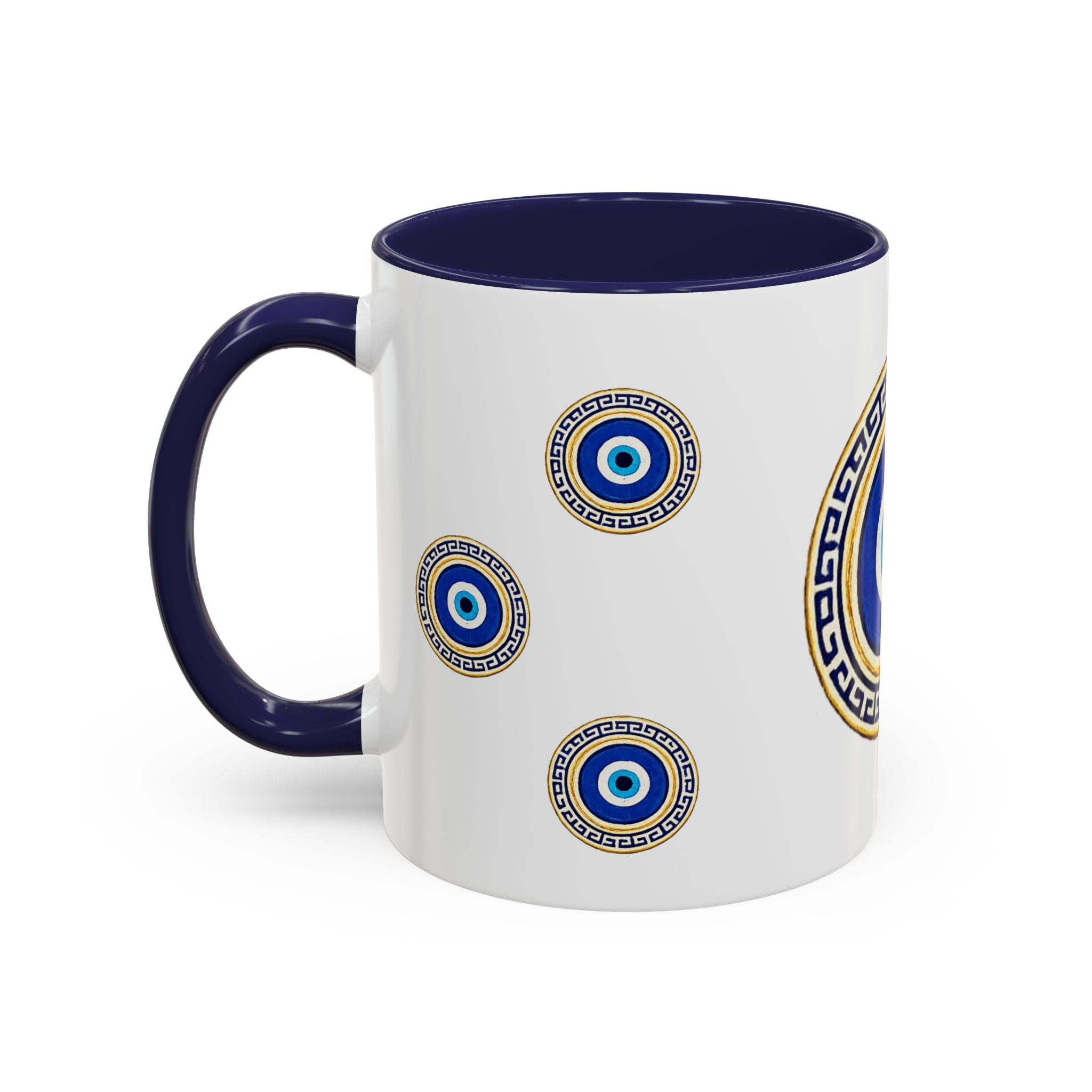 Evil Eye Accent Coffee Mug