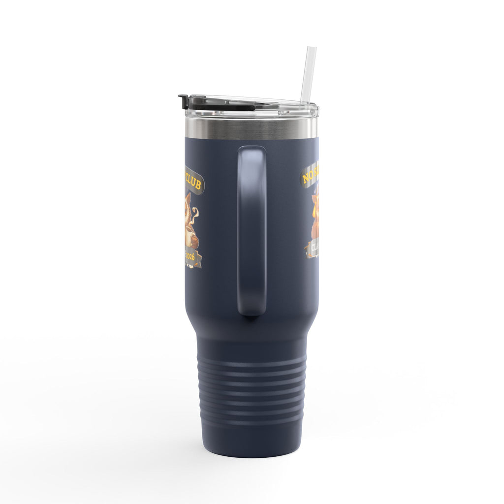 40oz Insulated Travel Mug – "No Sleep Club" Class of 2026 Graduation Tumbler