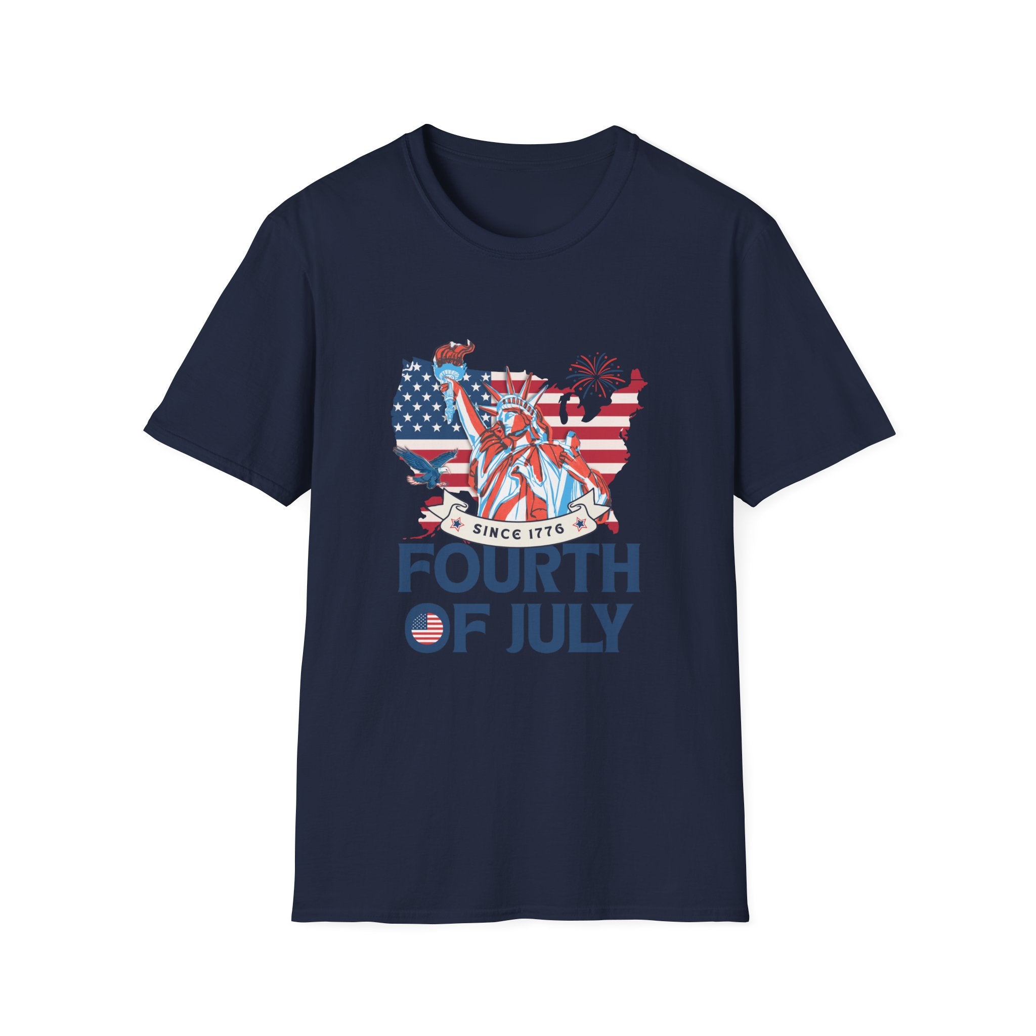 Fourth of July USA Flag T-Shirt