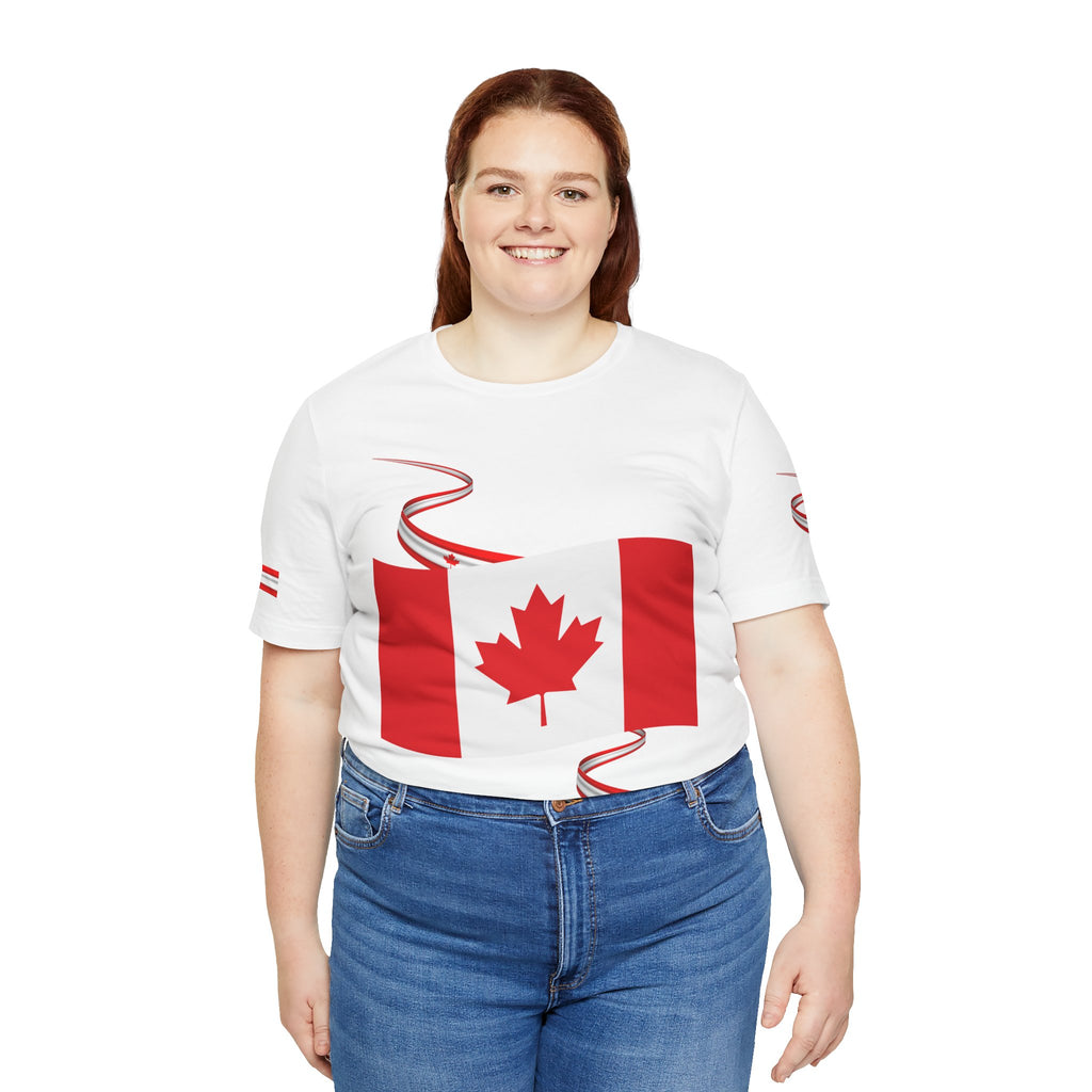 Canada Soccer T‑Shirt – Canadian Flag & Crest Soccer 2026 Jersey