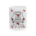 Just Married Car Ceramic Mug – Wedding Newlyweds Coffee Cup (11oz, 15oz)