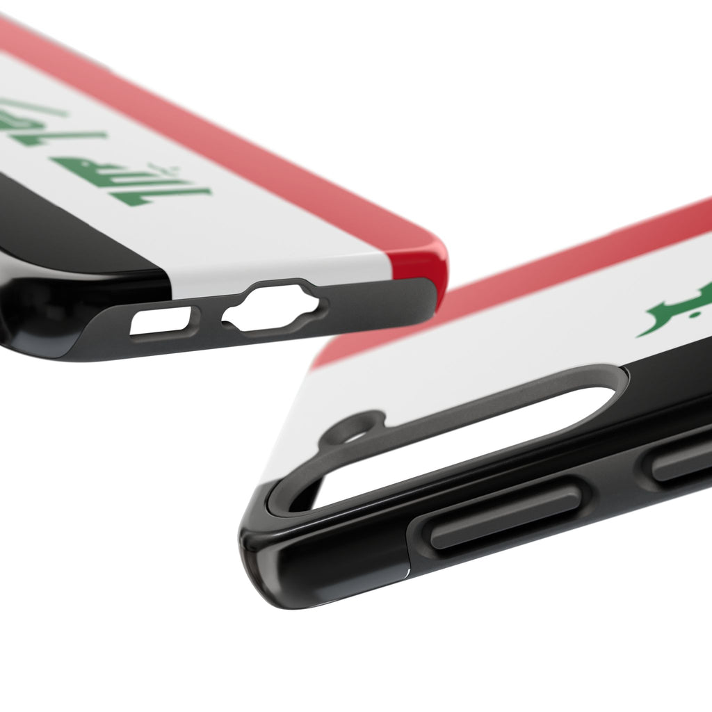 Iraq Flag Tough Phone Case — Durable Patriotic iPhone/Android Cover