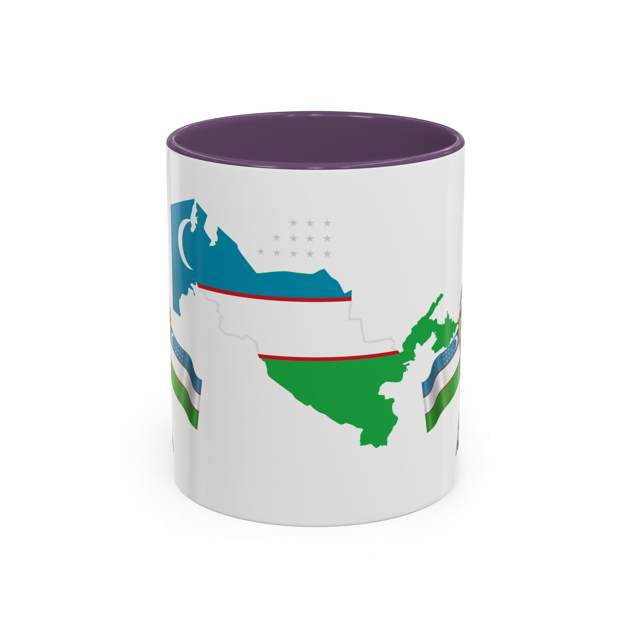 Uzbekistan Accent Coffee Mug (11, 15oz)