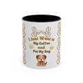 coffee & dog Accent Coffee Mug (11, 15oz)