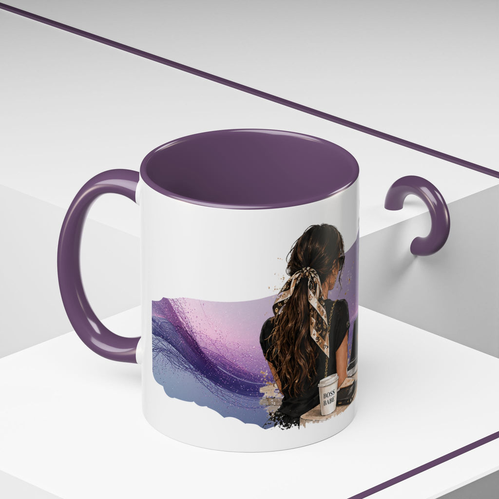 Motivational Office Coffee Mug — “Work in Silence, Let Your Success Be Your Noise”