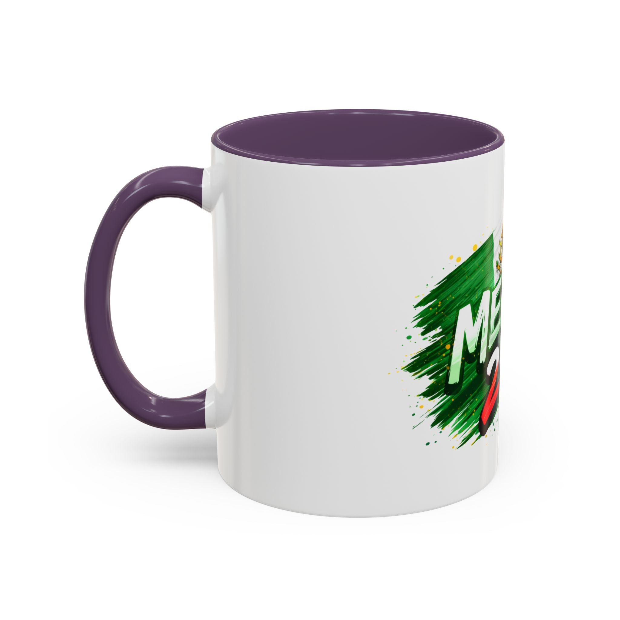 Mexico 2026 Soccer Mug — Mexican Flag Football Cup Coffee Cup (11/15oz)