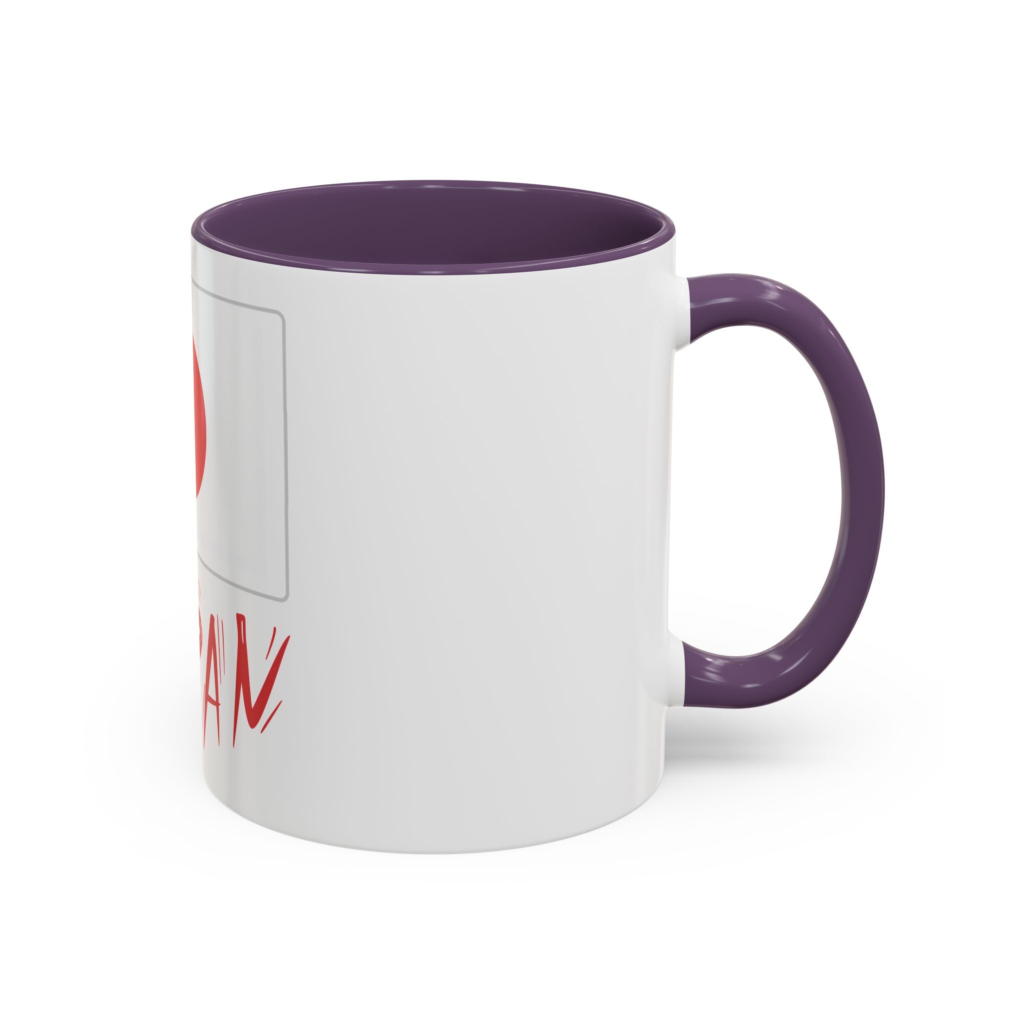 Japan Flag Accent Coffee Mug – Red Rising Sun Design (11/15oz)