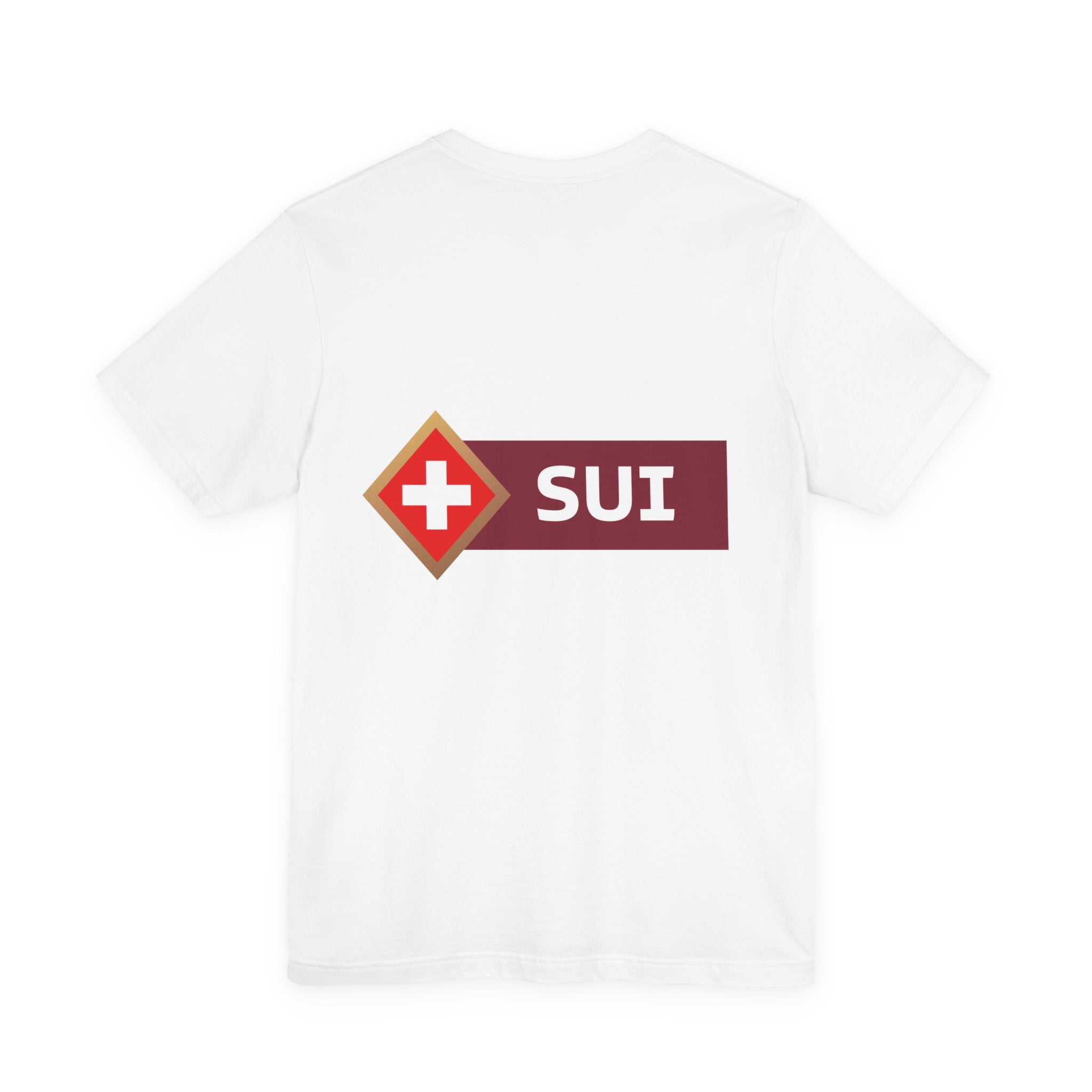 Swiss Flag T-Shirt — SUI Crest Short Sleeve Tee
