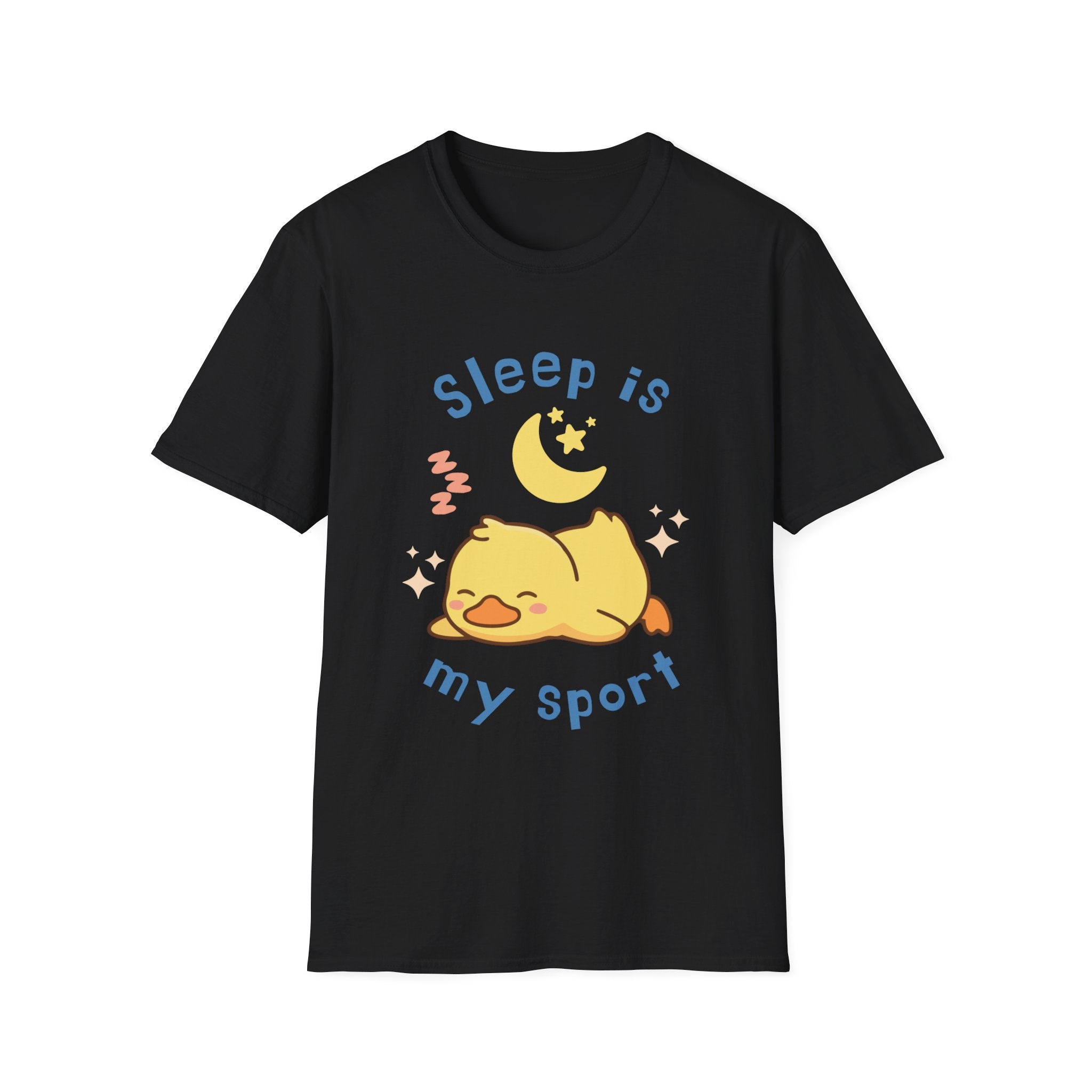 Sleep Is My Sport T-Shirt — Cute Sleeping Duck Graphic Tee
