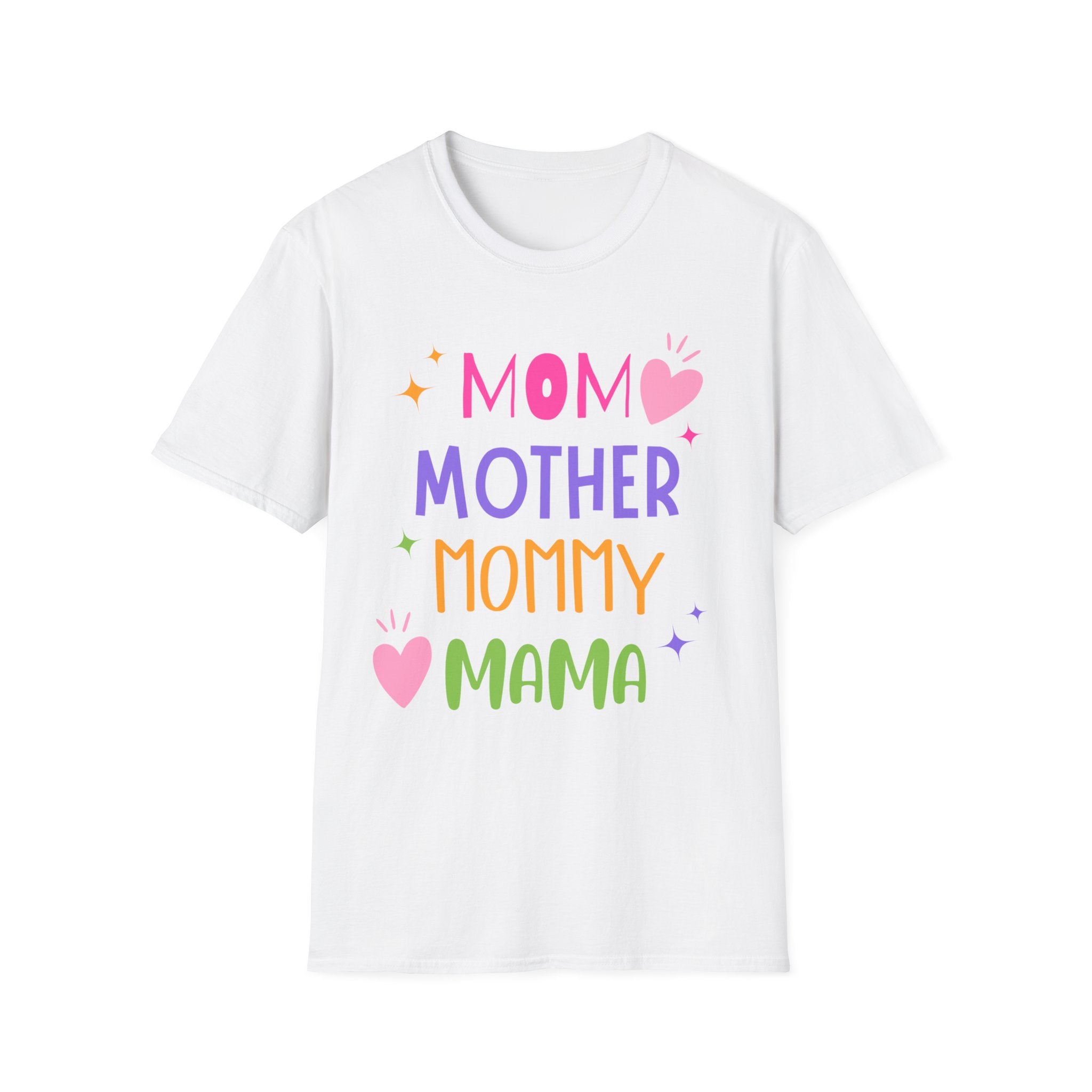 Mama, Mommy, Mother T-Shirt — Colorful Mother’s Day Tee