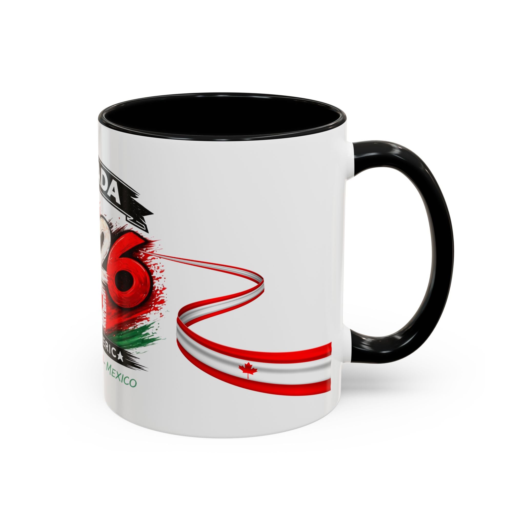 Canada 2026 Soccer Cup Mug — North America USA-Canada-Mexico Cup Coffee Mug