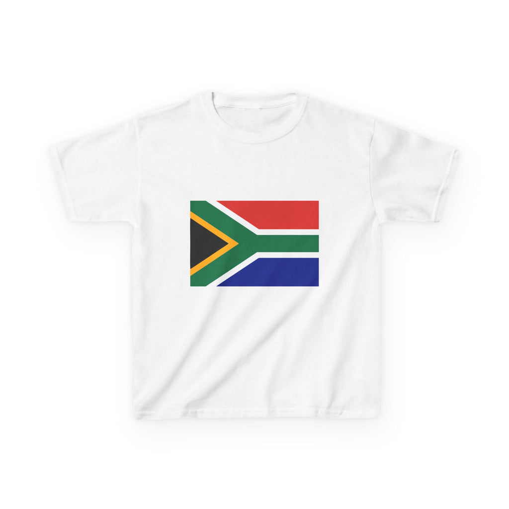 South Africa Flag Kids T-Shirt — South Africa Flag & Cup Trophy Tee