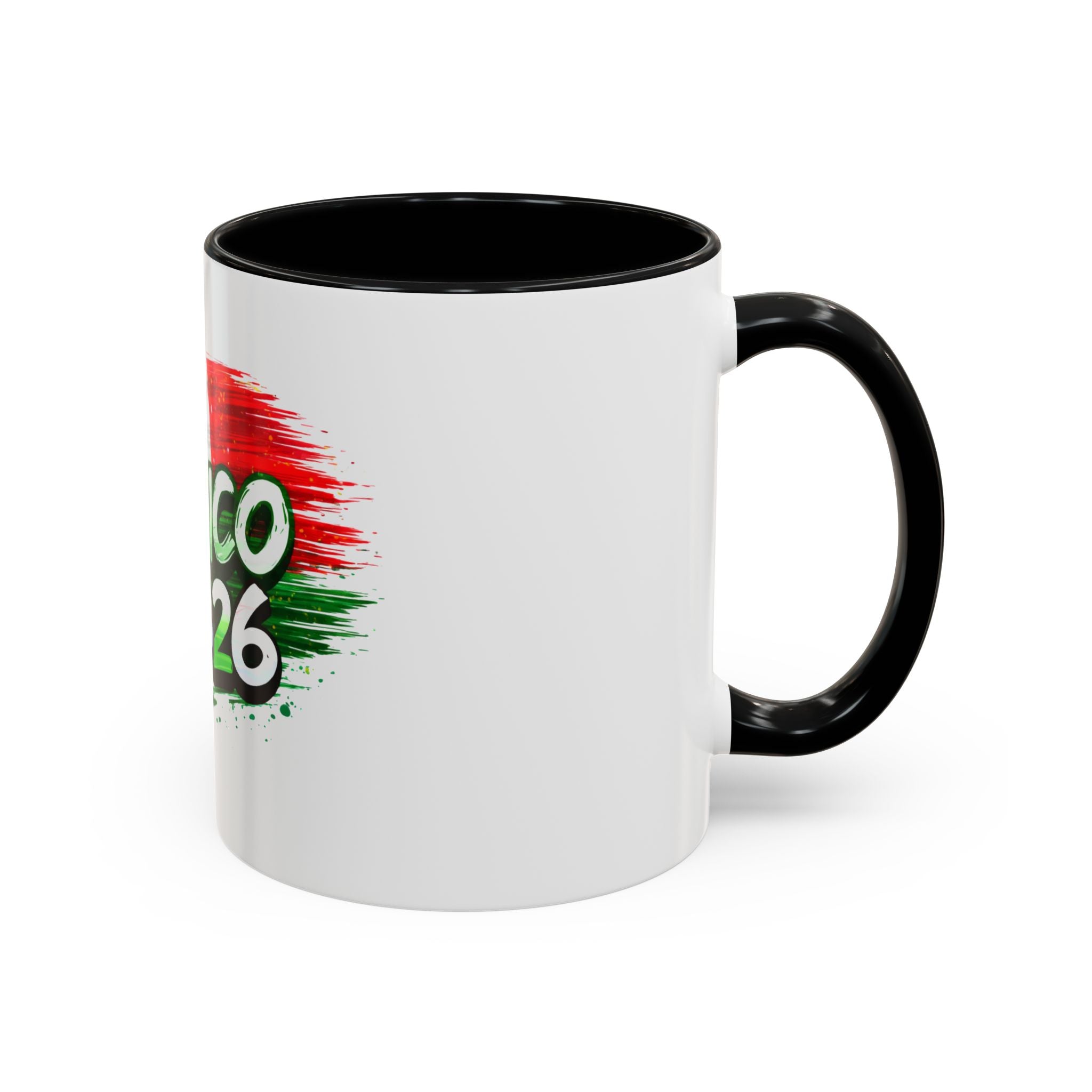 Mexico 2026 Soccer Mug — Mexican Flag Football Cup Coffee Cup (11/15oz)