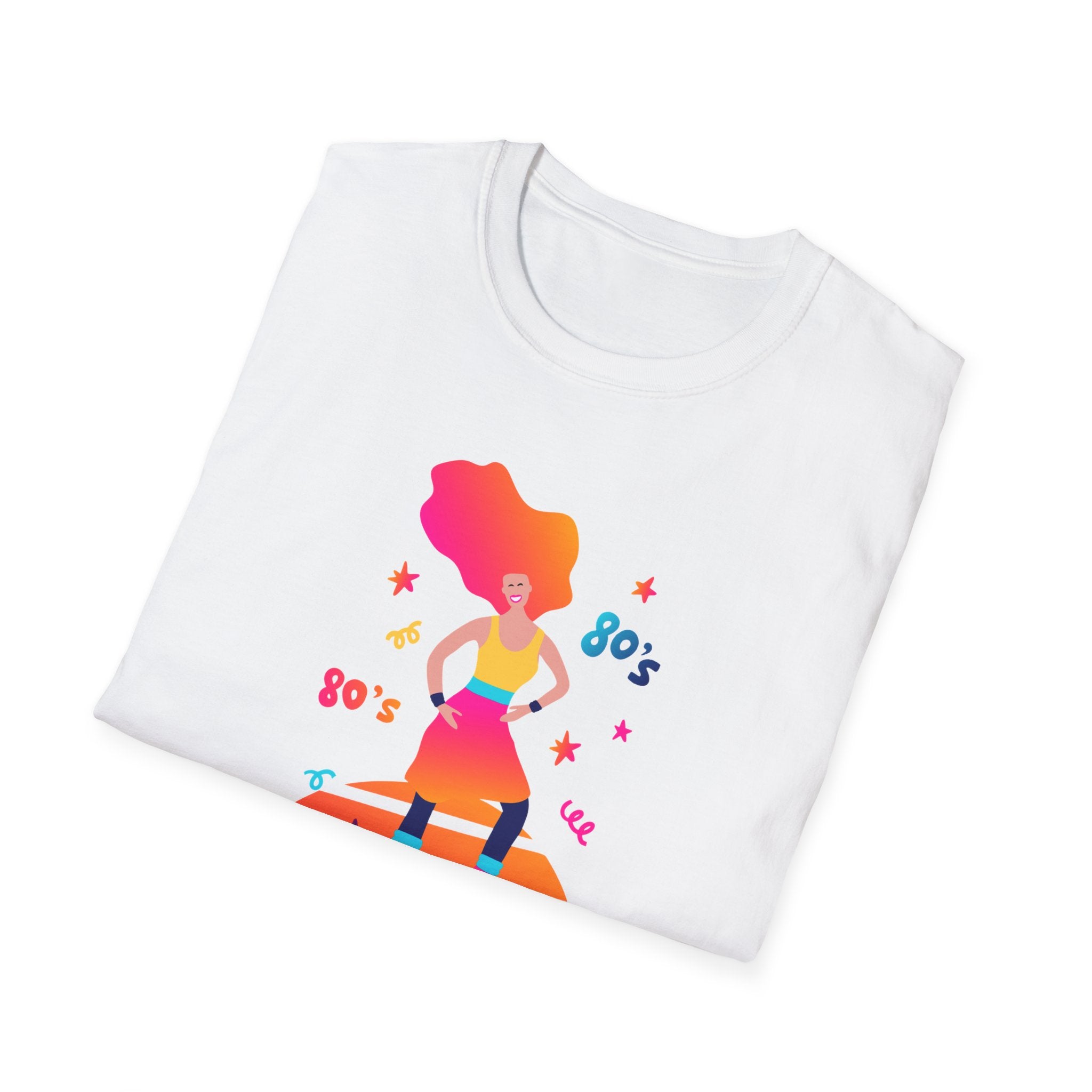 Made in the 80's T‑Shirt — Retro 80s Neon Fitness Graphic Tee
