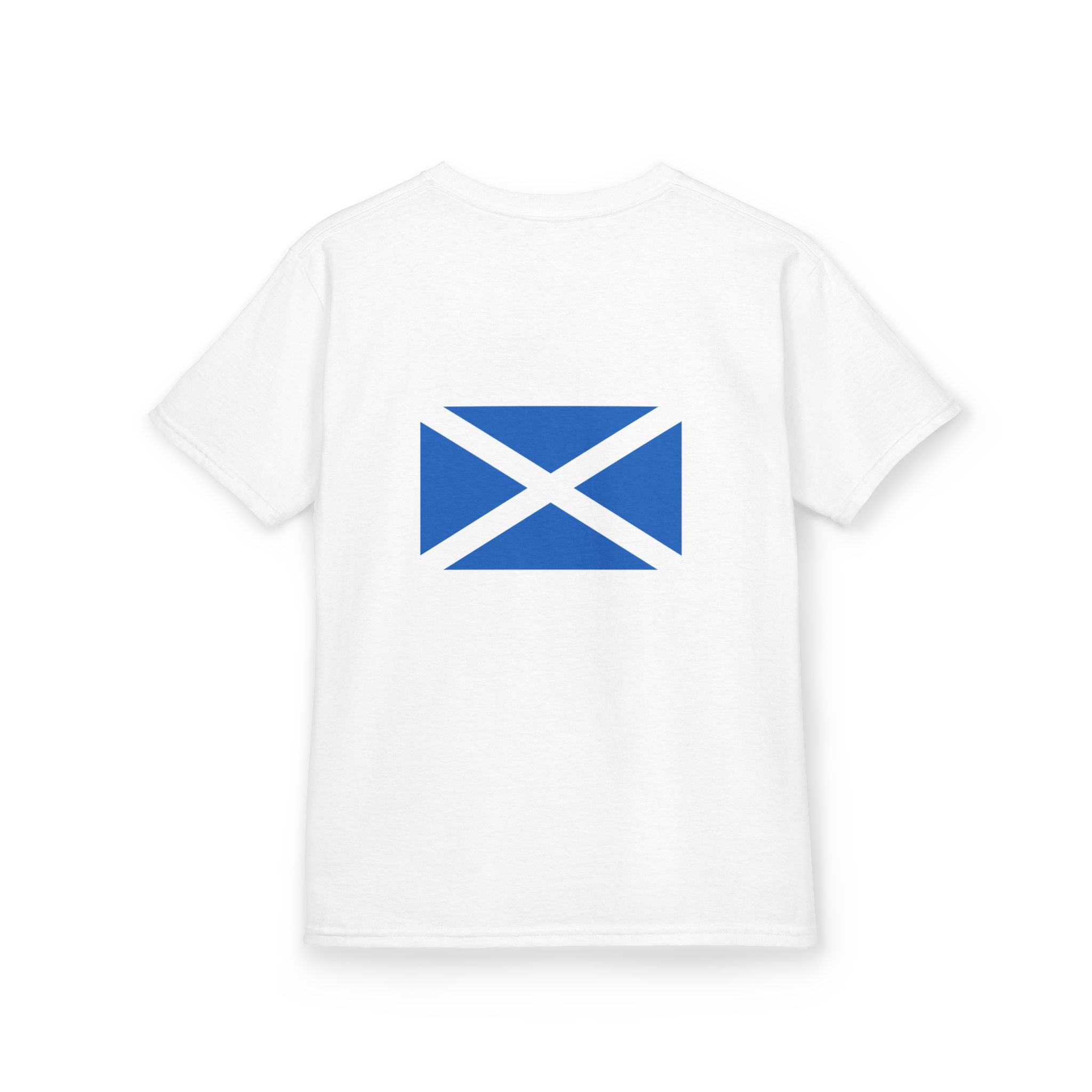 Scotland Kids T‑Shirt — Scotland Crest & Saltire 2026 Youth Tee