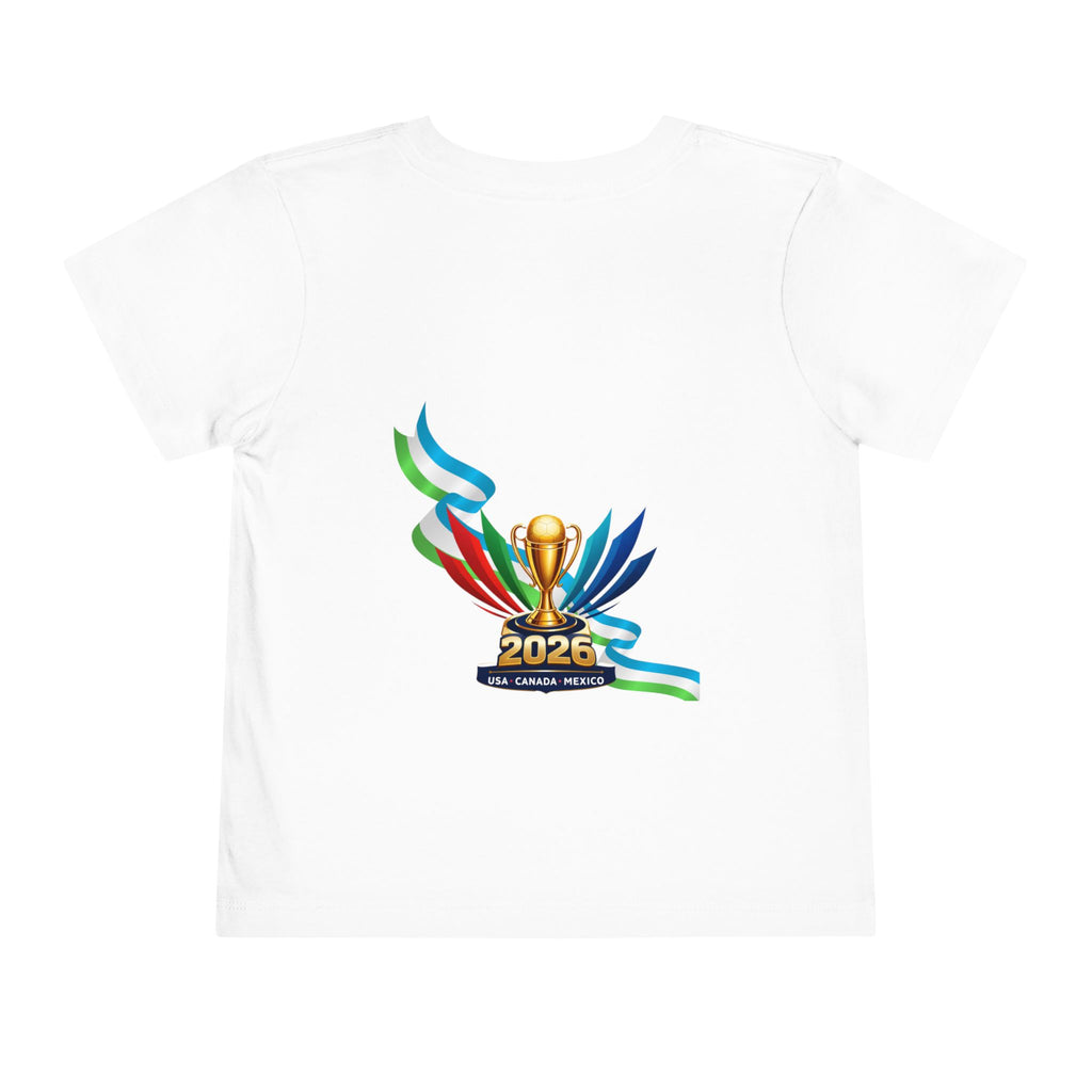 Uzbekistan Toddler Short Sleeve Tee