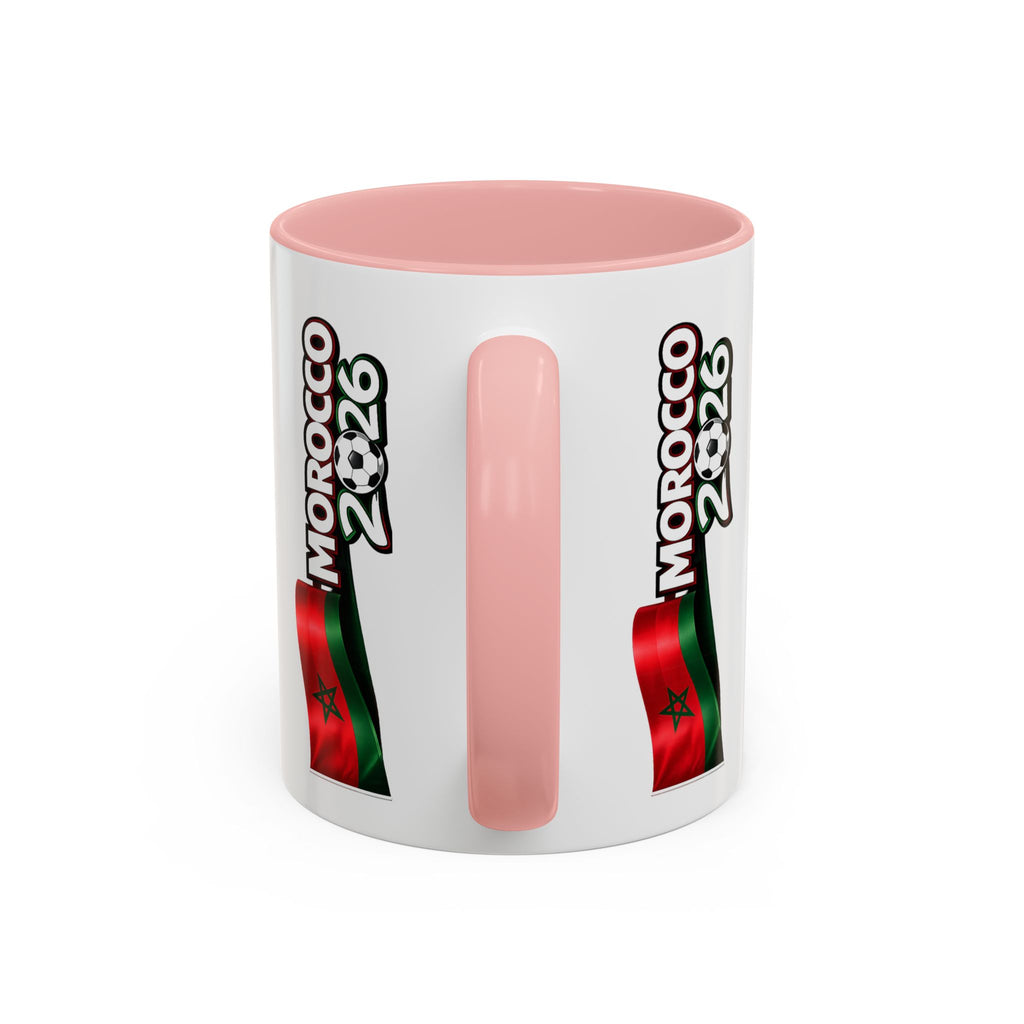 Morocco Coat of Arms Accent Coffee Mug – Moroccan Flag 11/15oz