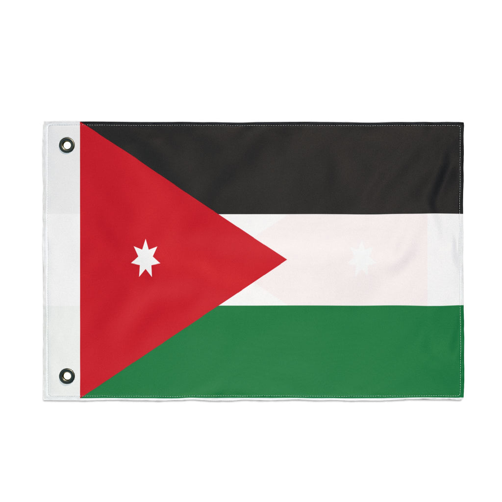 Jordan Flag — Double-Sided Outdoor Banner