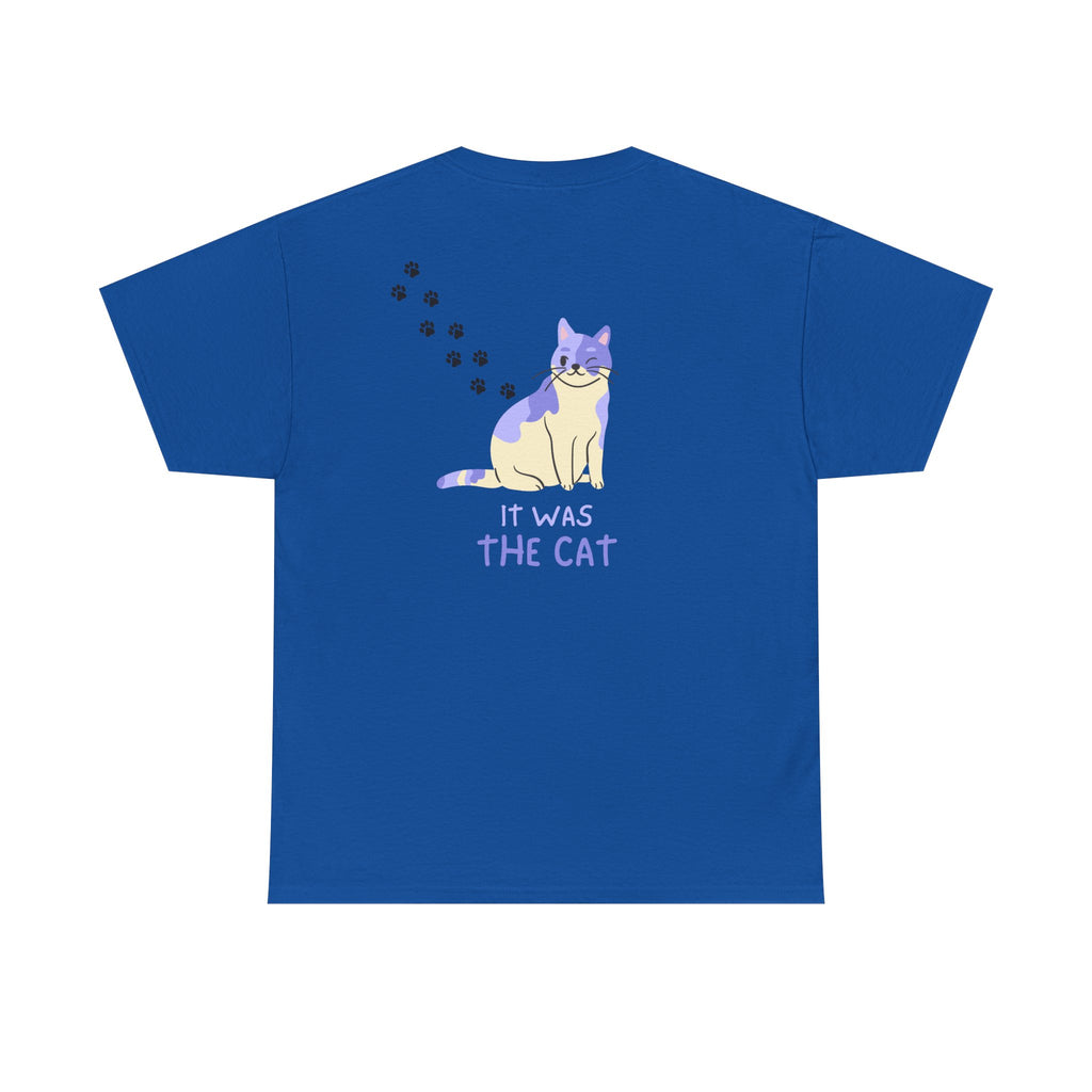 Cat Paw Tee — "It Wasn't Me" Funny Cat T‑Shirt