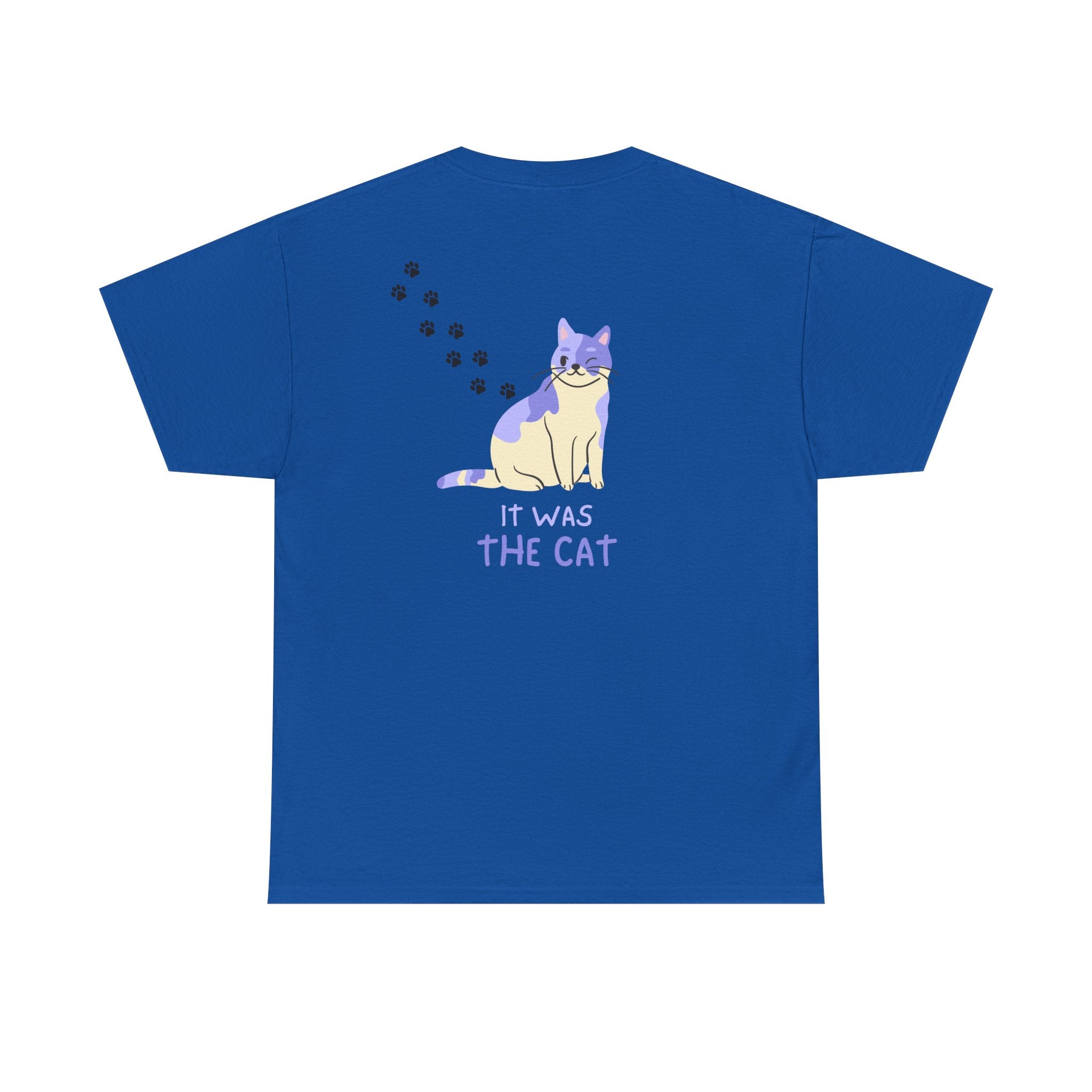 Cat Paw Tee — "It Wasn't Me" Funny Cat T‑Shirt