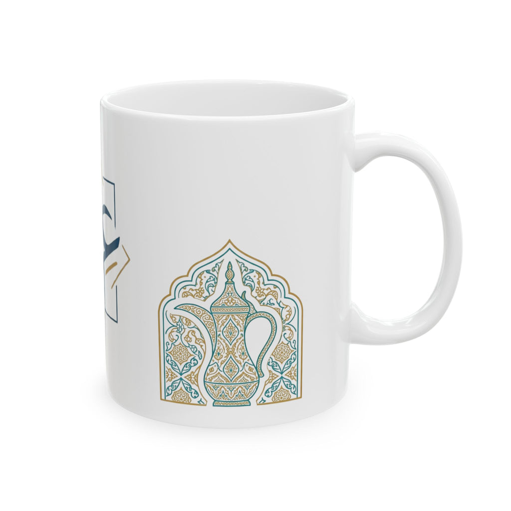 Eid Ceramic Mug — Arabic Calligraphy Eid Design (11oz & 15oz)