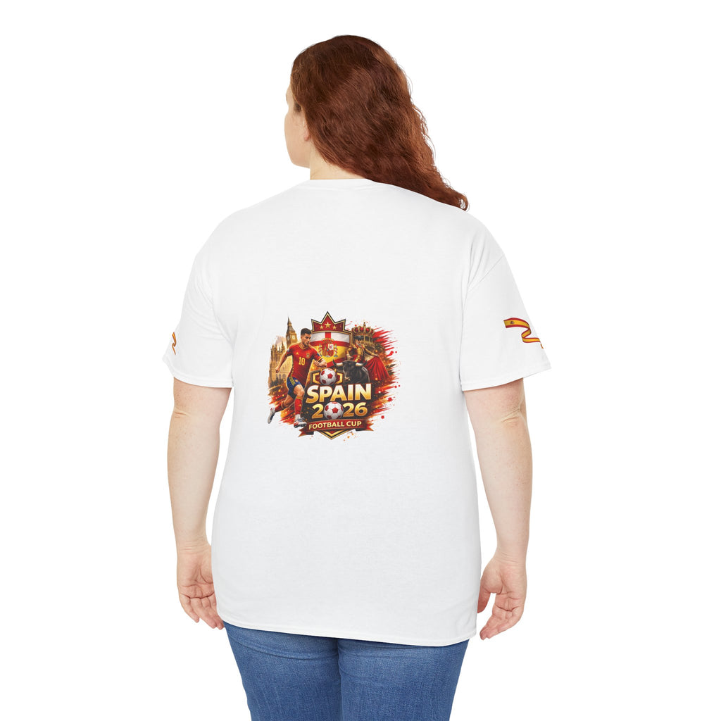 Spain Flag T‑Shirt — Spain 2026 Fan Tee