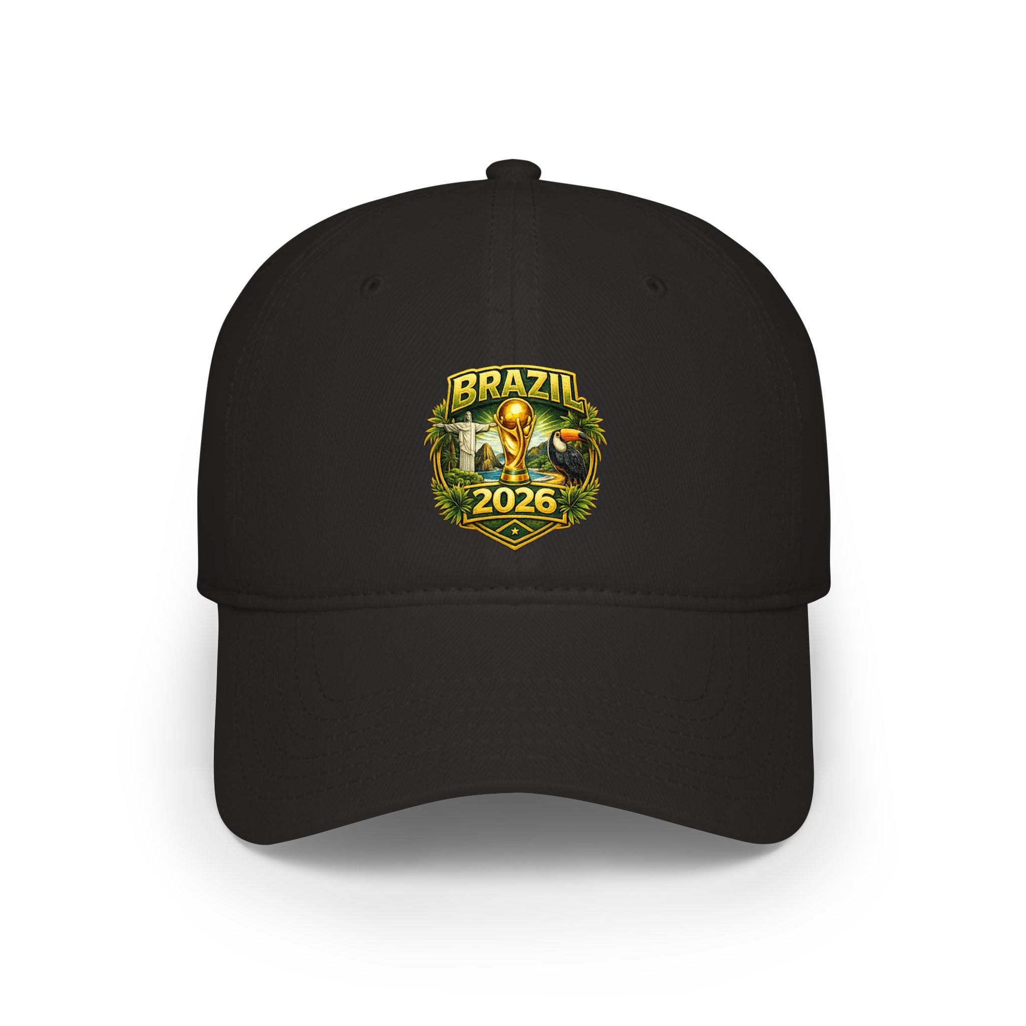 Brazil 2026 Cup Baseball Cap — Soccer Fan Low Profile Hat