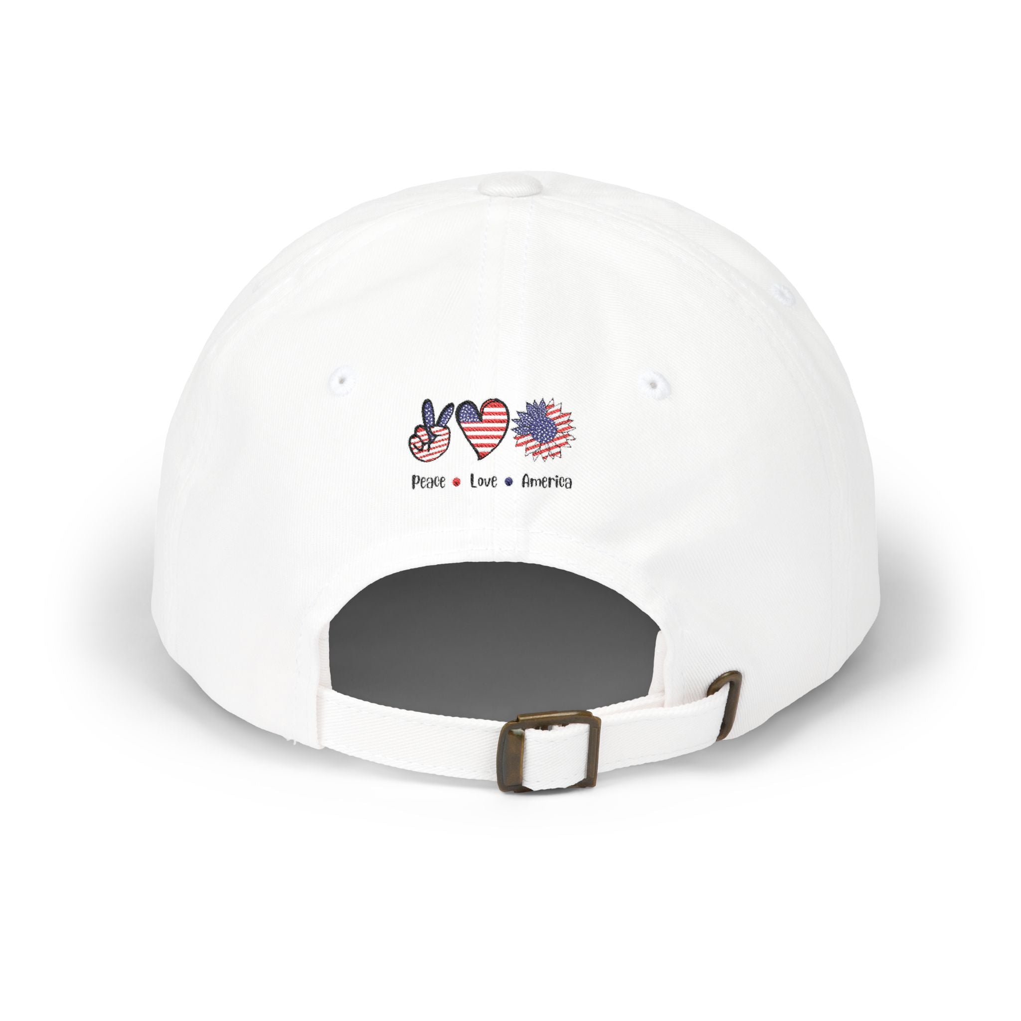 Dad Cap — 'Made in the USA' Flag Embroidered Baseball Hat