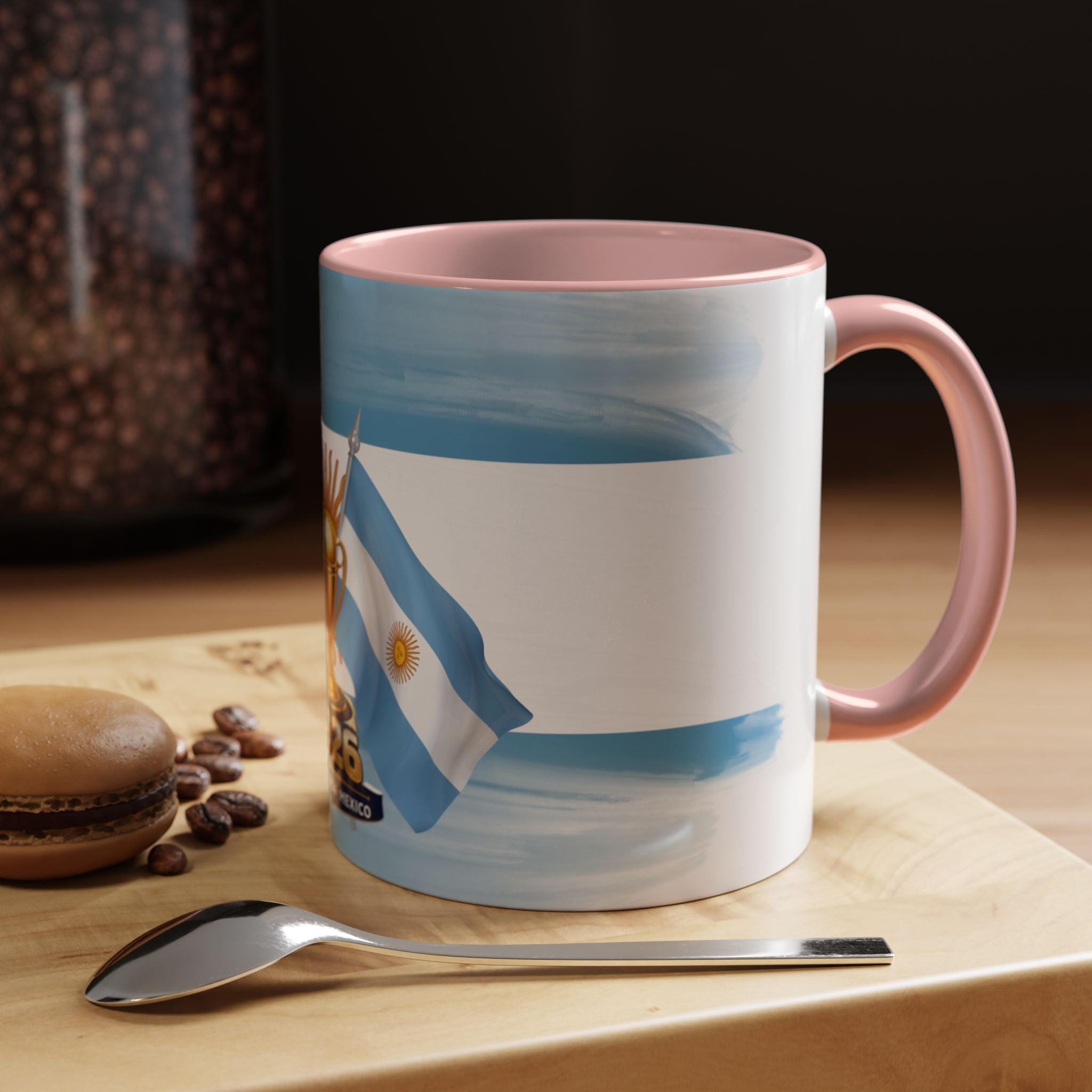 Argentina 2026 Soccer Trophy Coffee Mug – Copa USA Canada Mexico Fan Gift