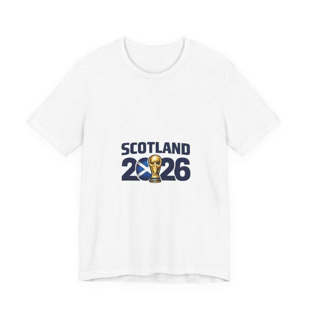 Scotland 2026 Cup T-Shirt — Scottish Flag Football Fan Tee