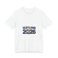 Scotland 2026 Cup T-Shirt — Scottish Flag Football Fan Tee