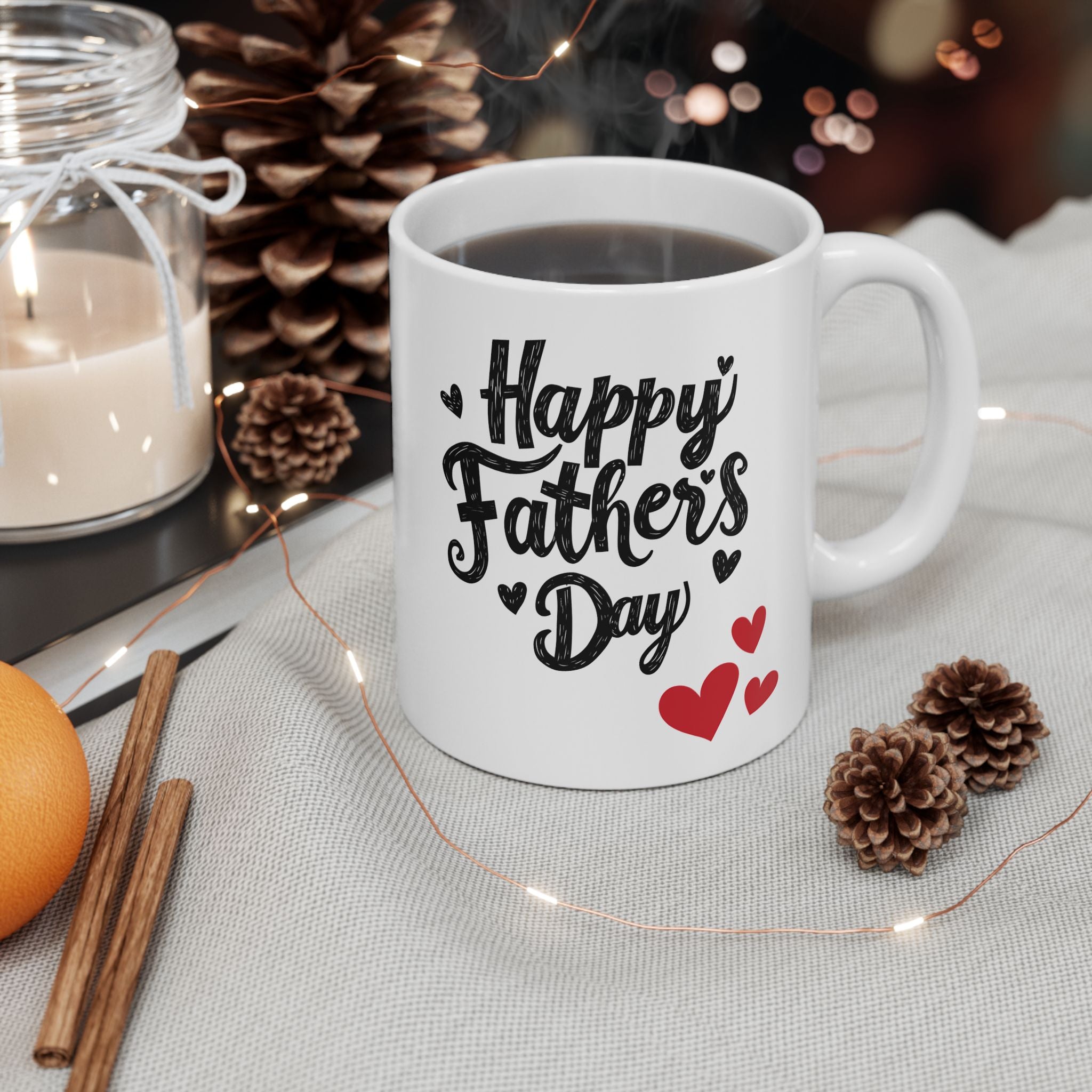 Happy father day Ceramic Mug, (11oz)