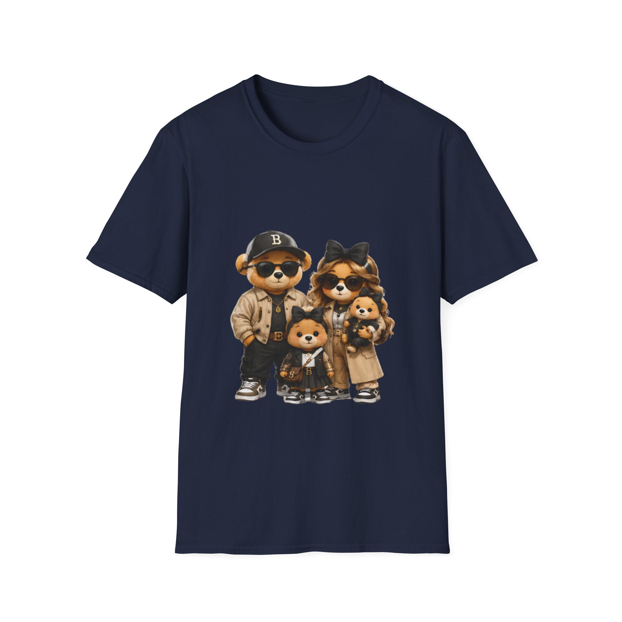 Bear Family Graphic unisex T-Shirt — Cute Matching Teddy Bear Outfit Design