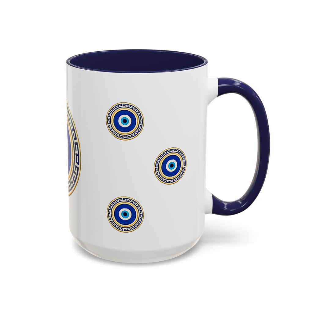 Evil Eye Accent Coffee Mug