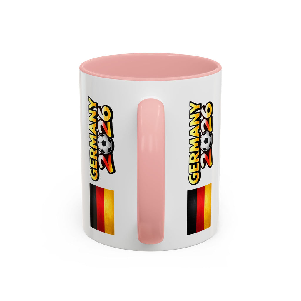 Germany 2026 Football Cup Coffee Mug – Soccer Fan Germany 2026 Accent Mug