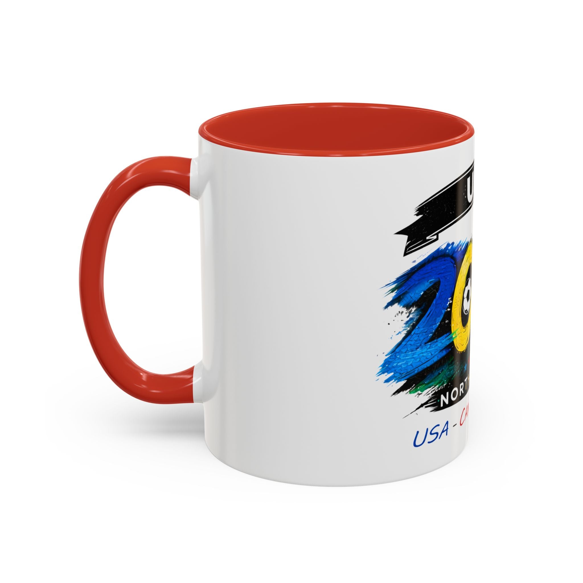 2026 North America Soccer Mug — USA Canada Mexico  Coffee Cup
