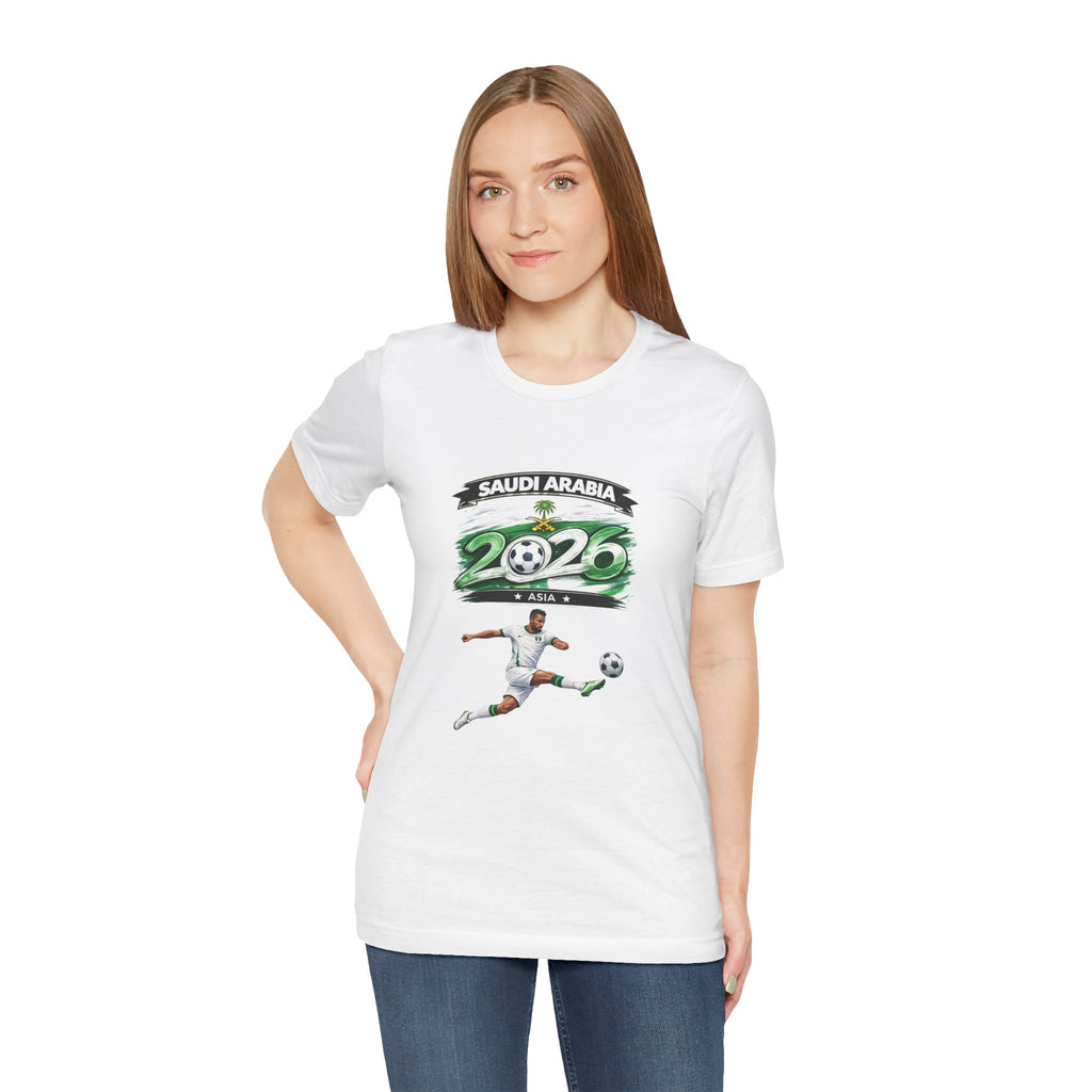 Saudi Arabia 2026 Soccer T-Shirt – Football Fan Jersey
