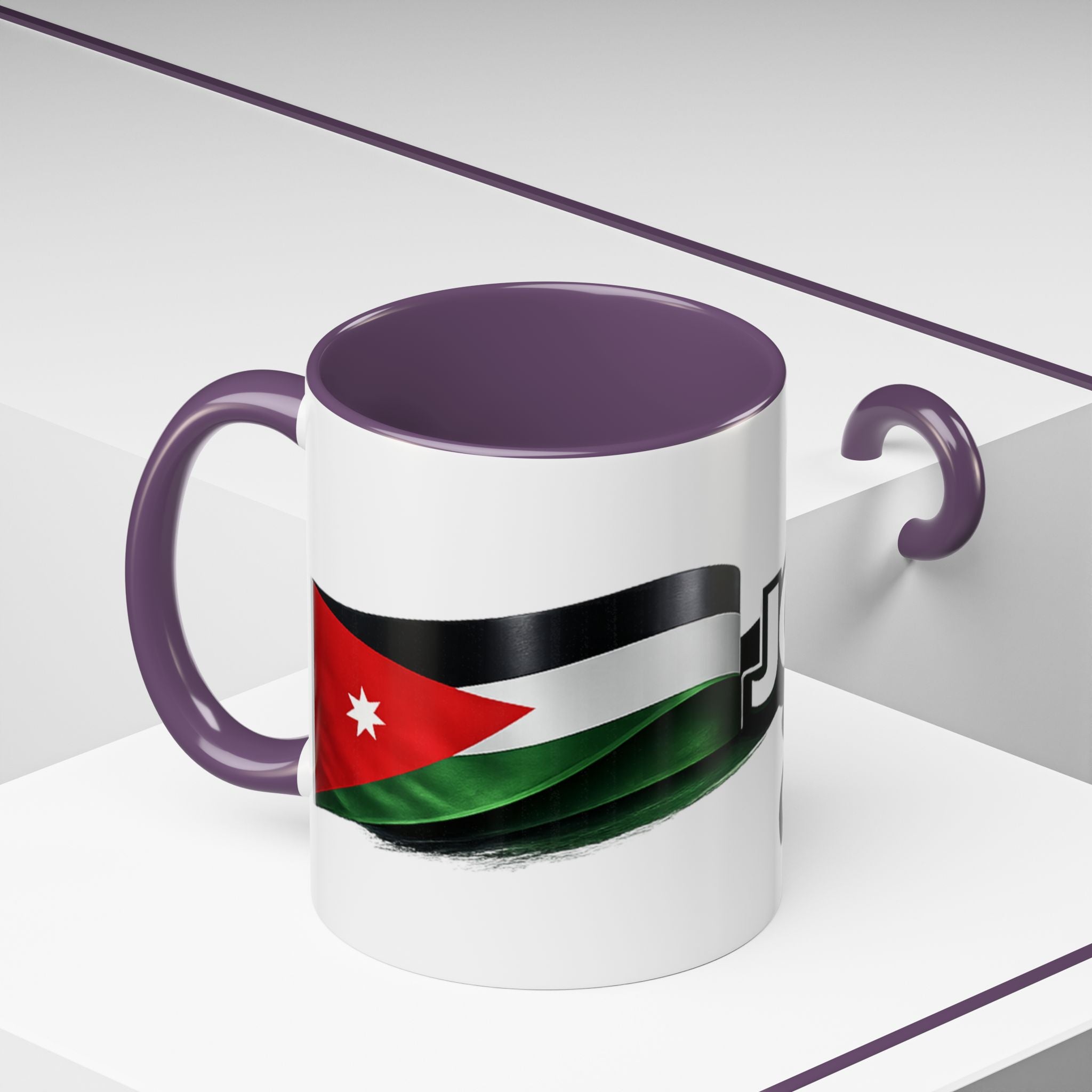 Jordan 2026 Soccer Fan Accent Coffee Mug