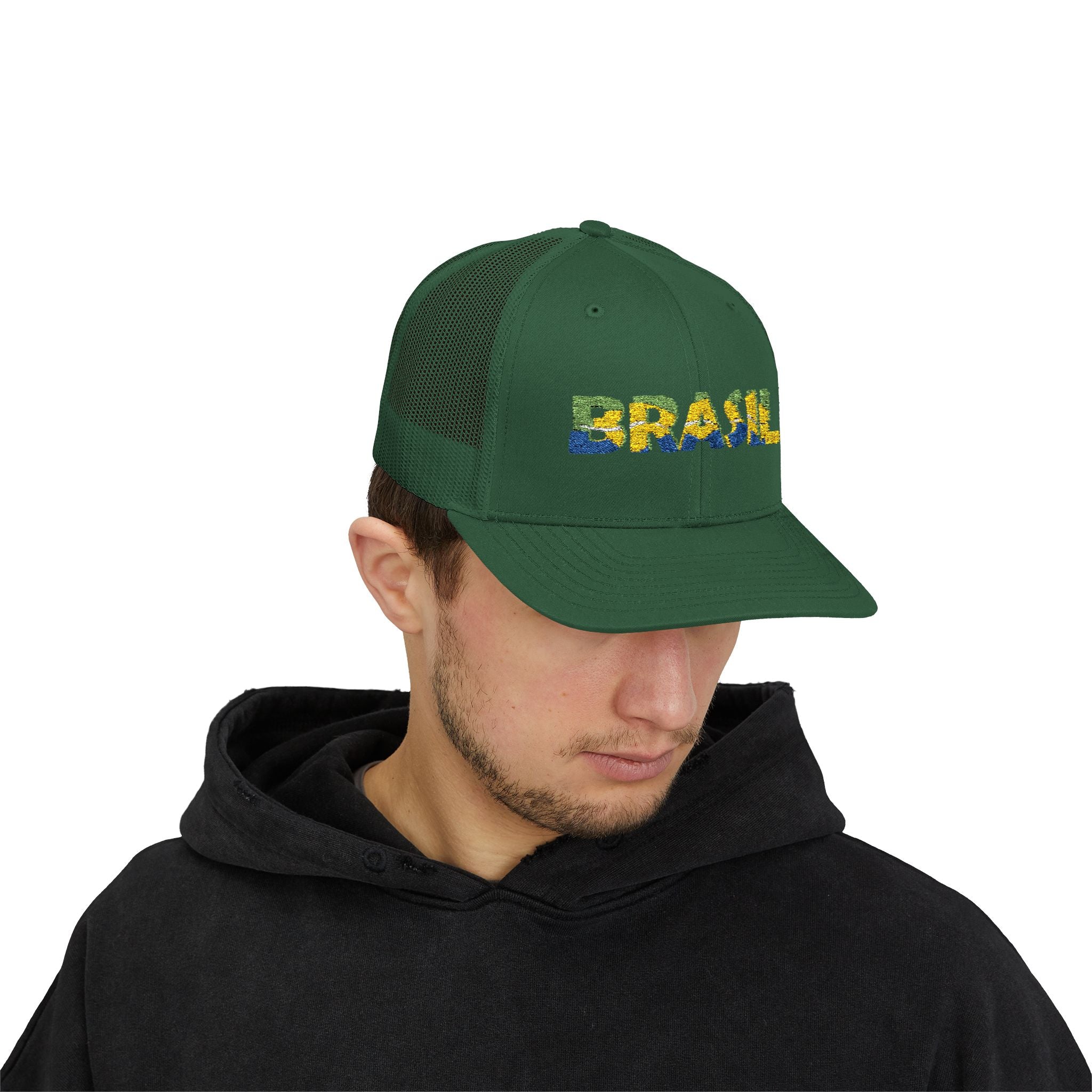 Brazil Floral Trucker Cap