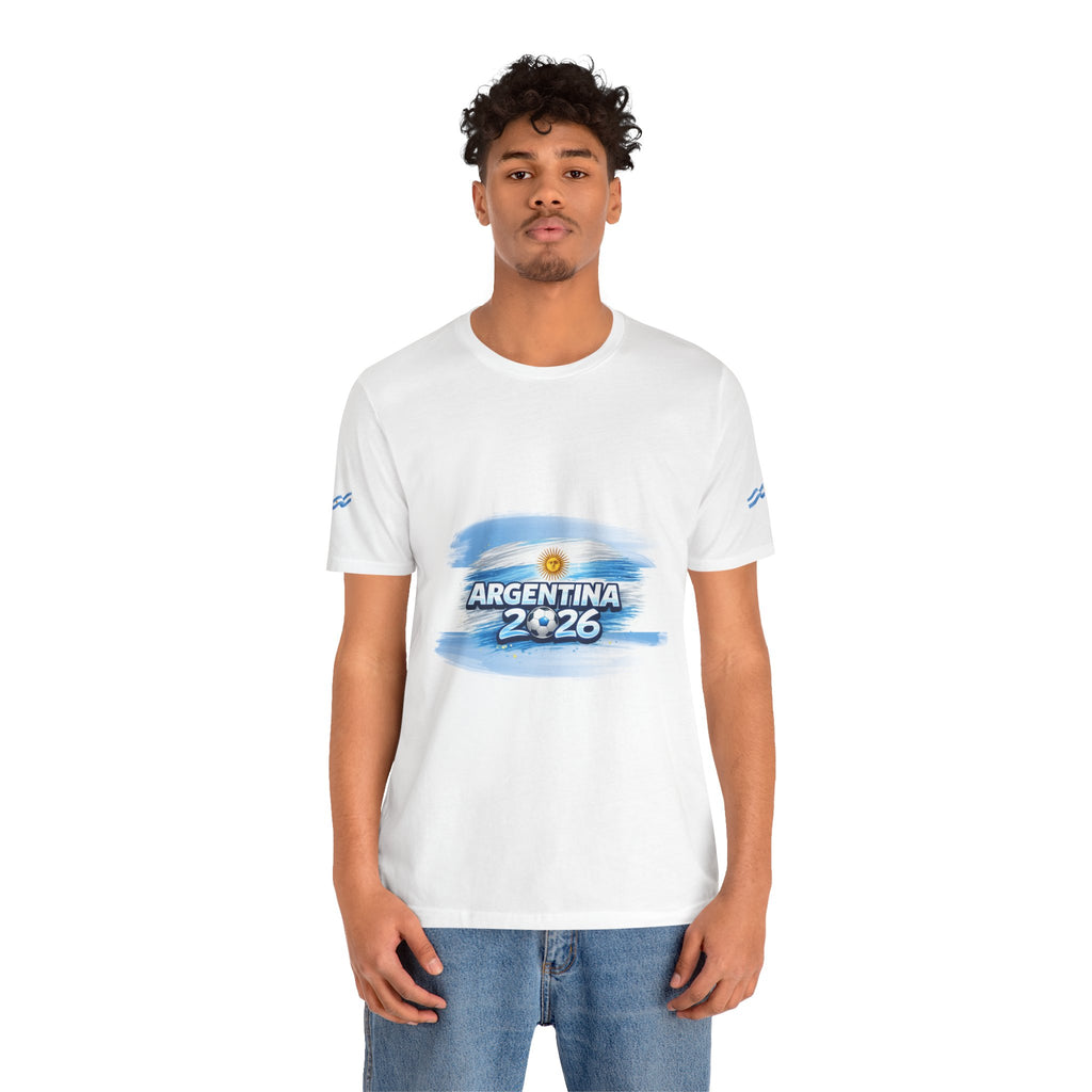 Argentina 2026 Flag T‑Shirt — Cup Supporter Tee