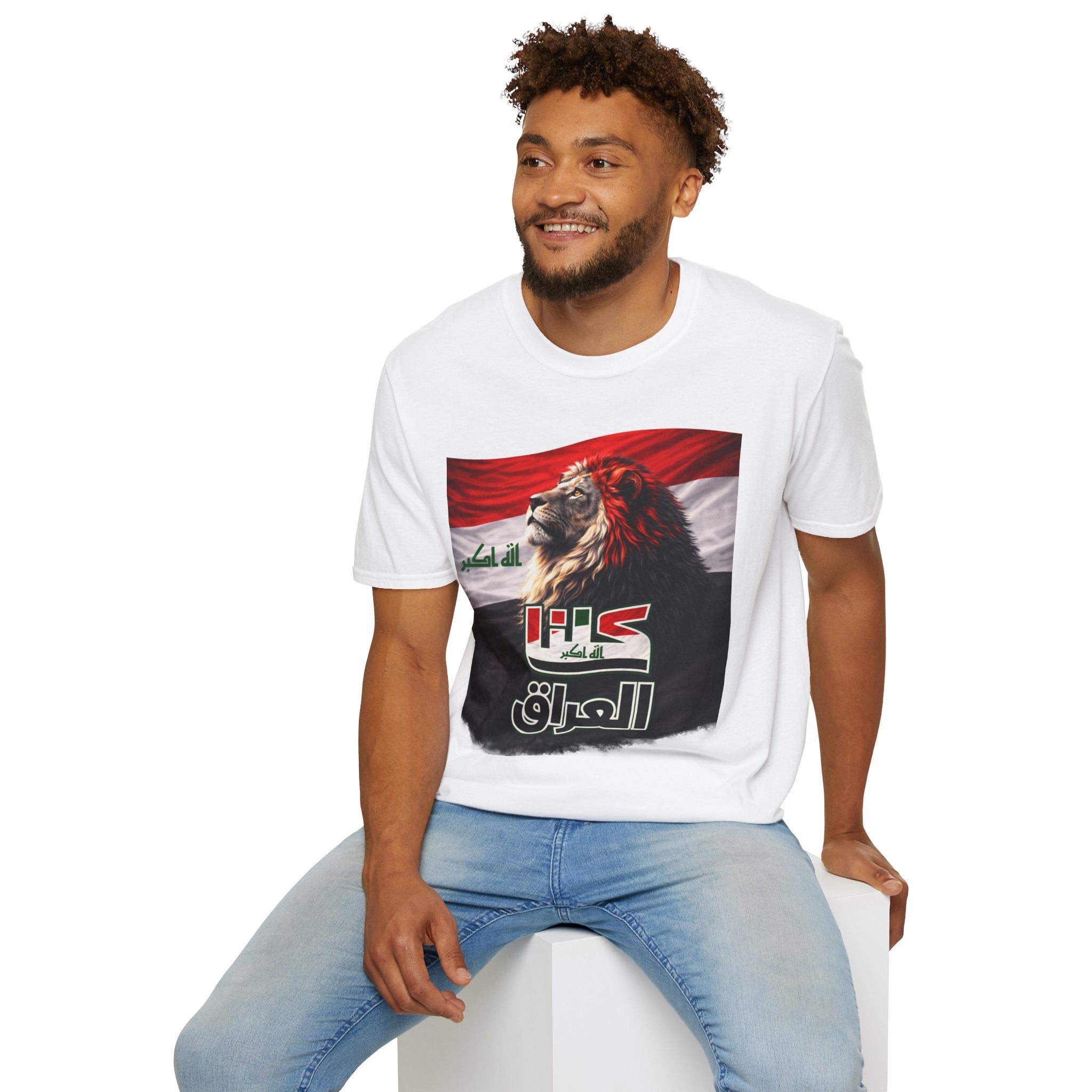 Iraq Unisex Softstyle T-Shirt عراق