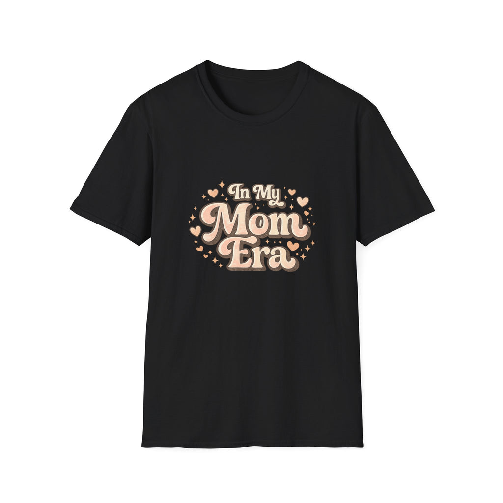 Mom Era T‑Shirt — "In My Mom Era" Vintage Heart Graphic