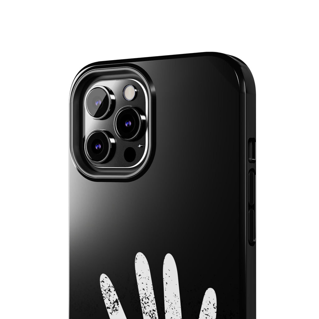Phone Case — “Don’t Touch Me” Black Protective Tough Case