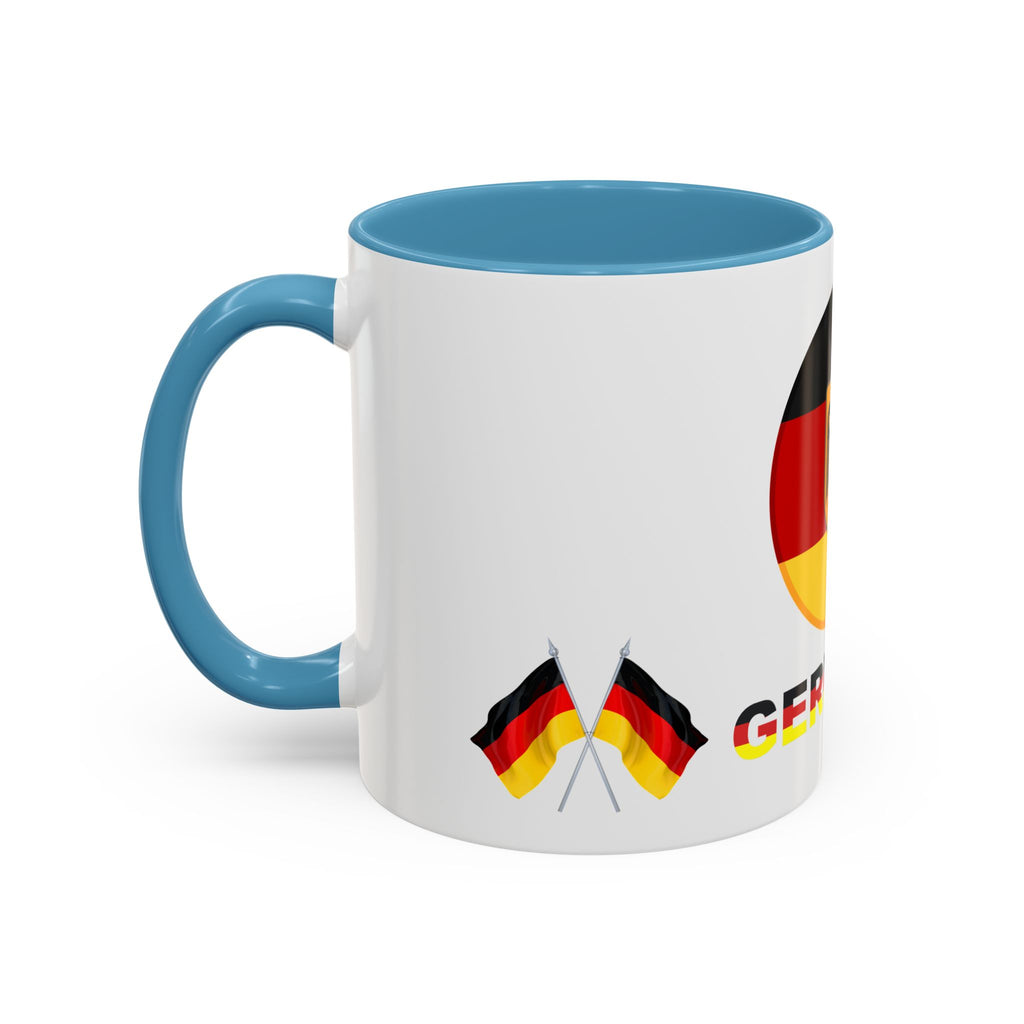 Germany Flag Coffee Mug — German Pride Accent Mug (11/15oz)