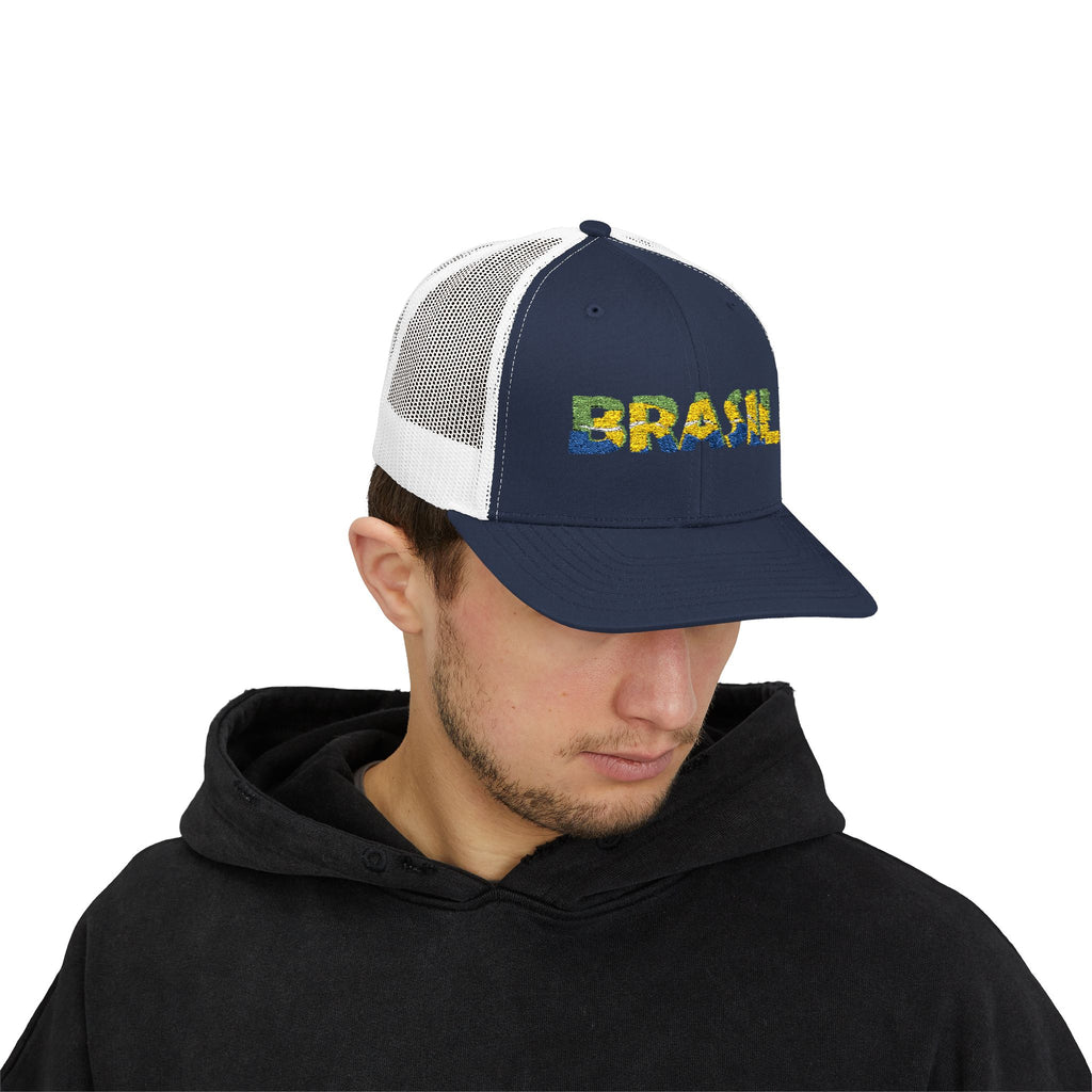Brazil Floral Trucker Cap